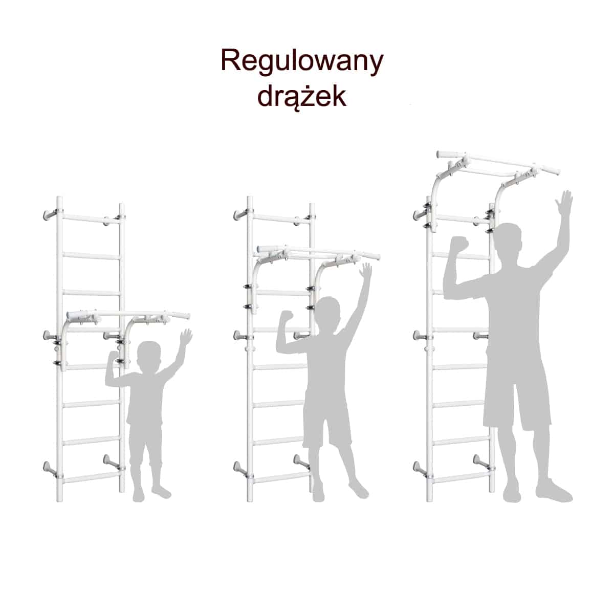 Gymnastic ladder for children to exercise with bar Next 1 Brand Kometa