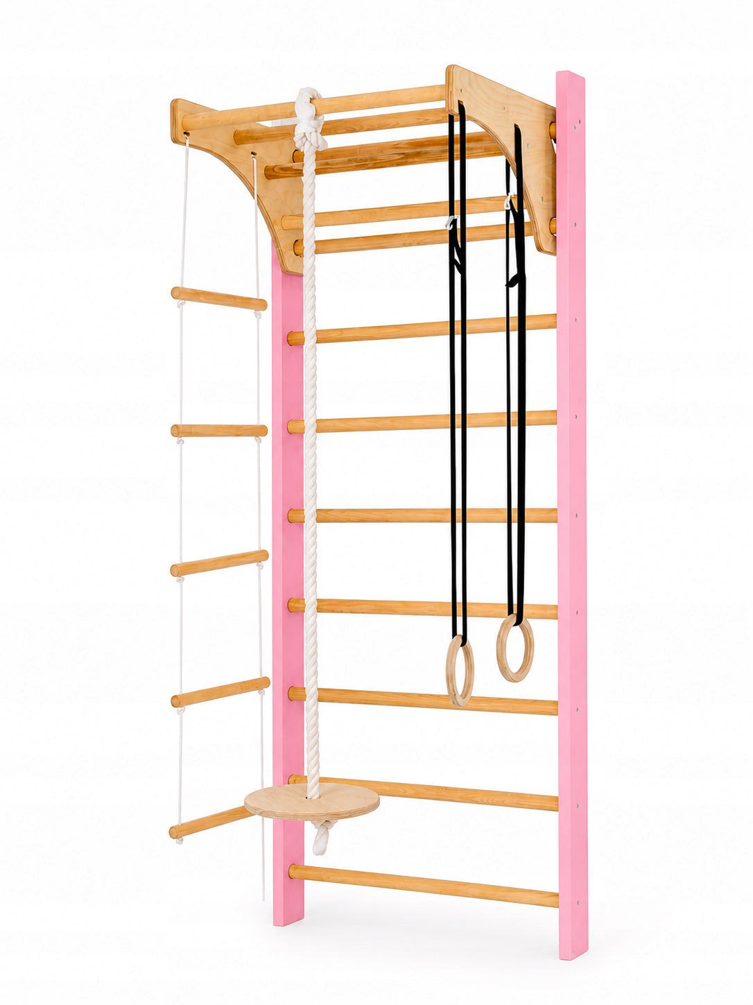 Gymnastic ladder pink BUK with accessories for children bar playground Manufacturer code PELLTECH-5905982860510