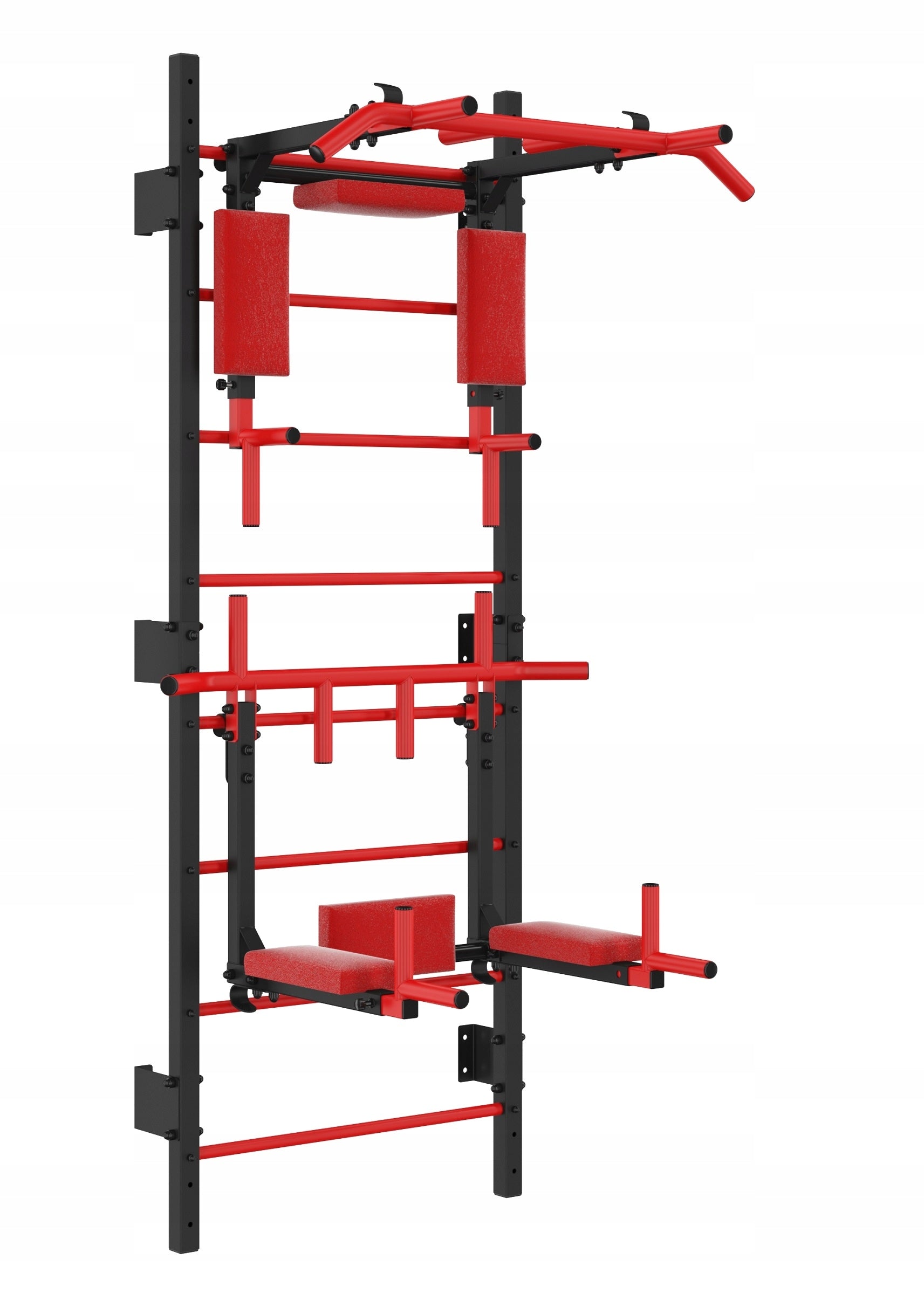 Gymnastic ladder+pull-up bar/handle