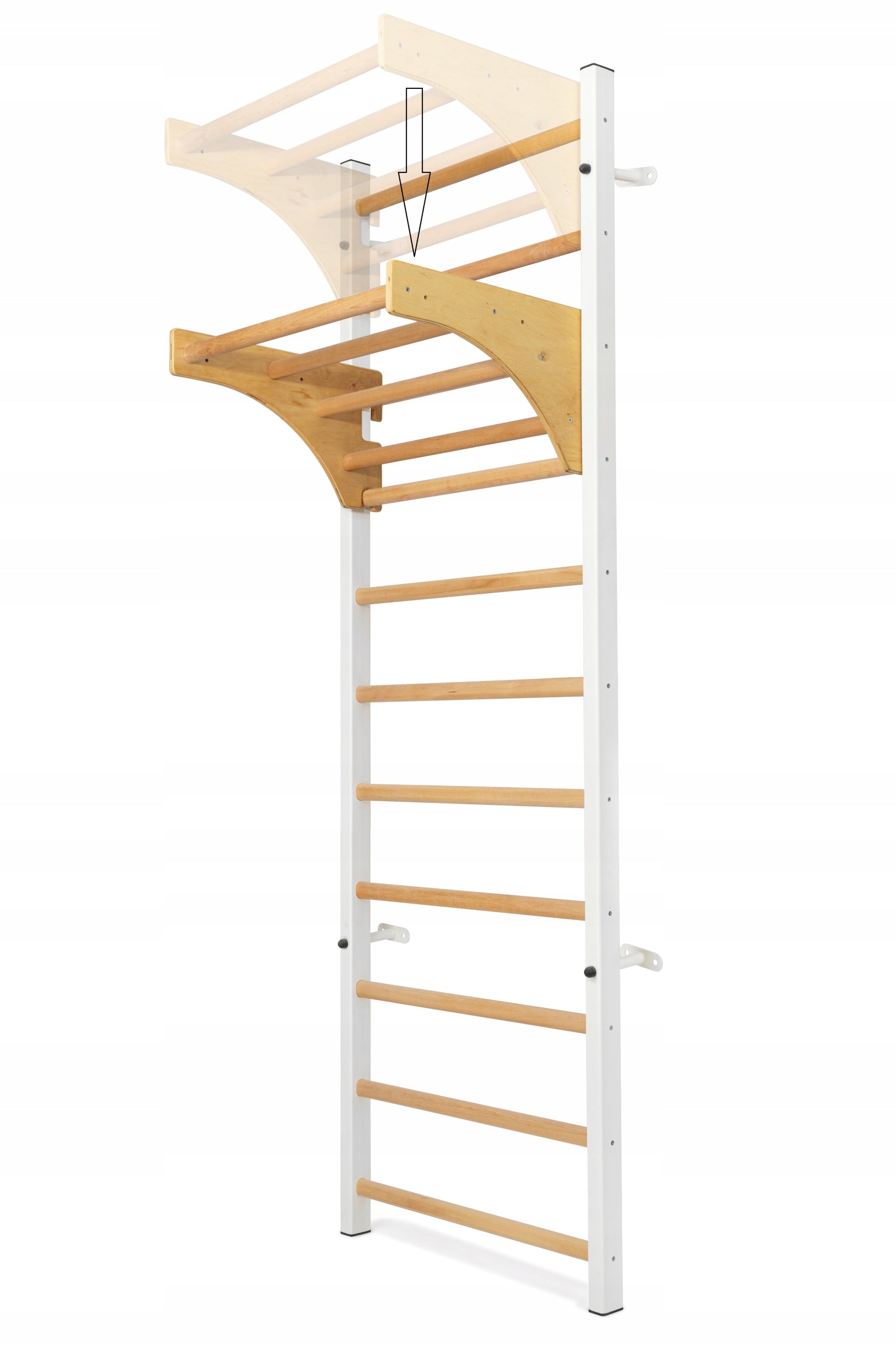 Gymnastic ladder rehabilitation for exercise steel wood bar 240 cm Manufacturer code Pelltech-5905982860183