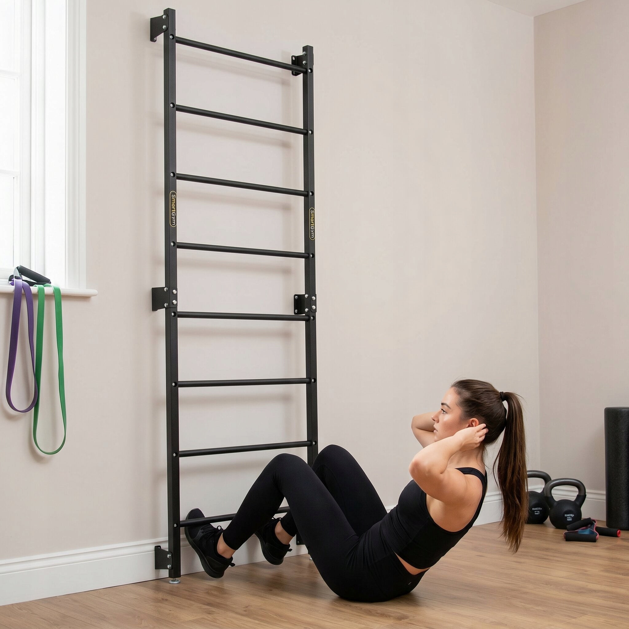 Gymnastic ladder sports training rehabilitation children strong 219x76 cm Brand Smart Gym