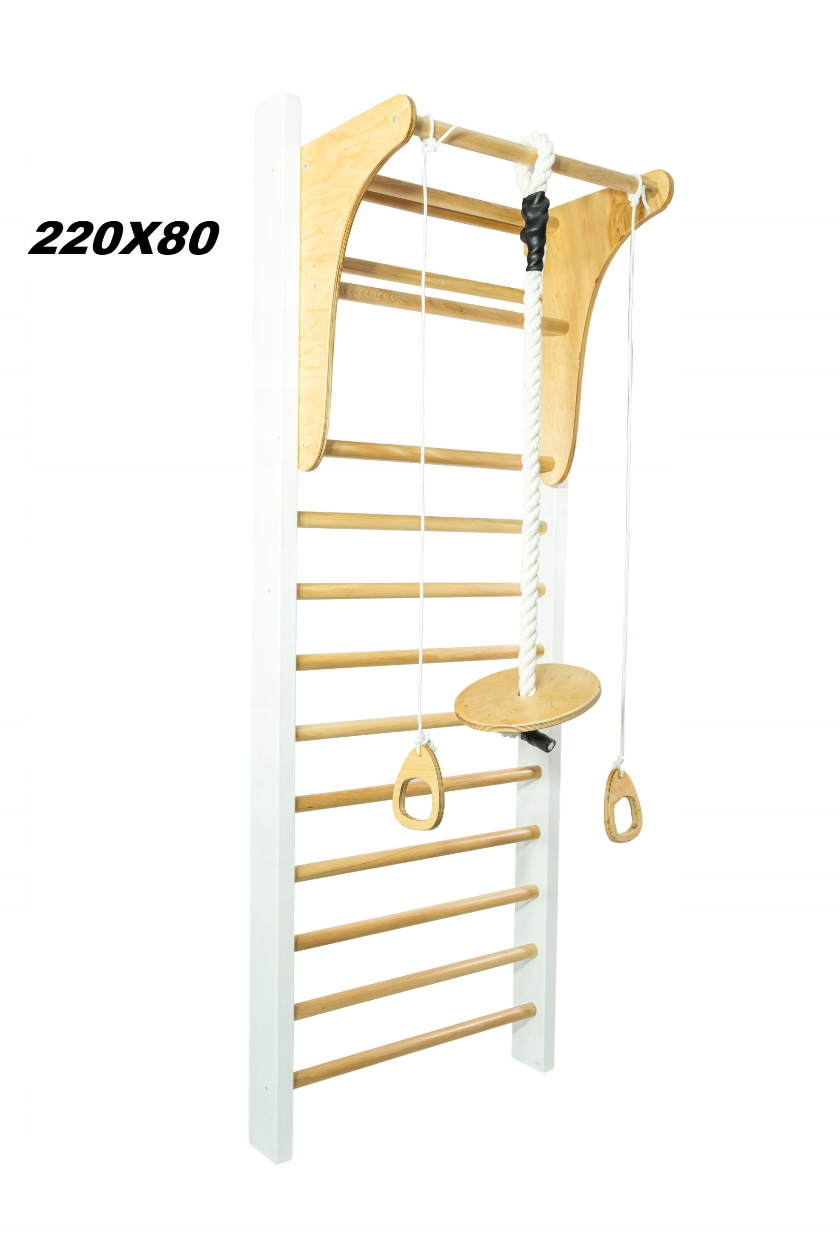 Gymnastic ladder training 220x80 4in1 WHITE