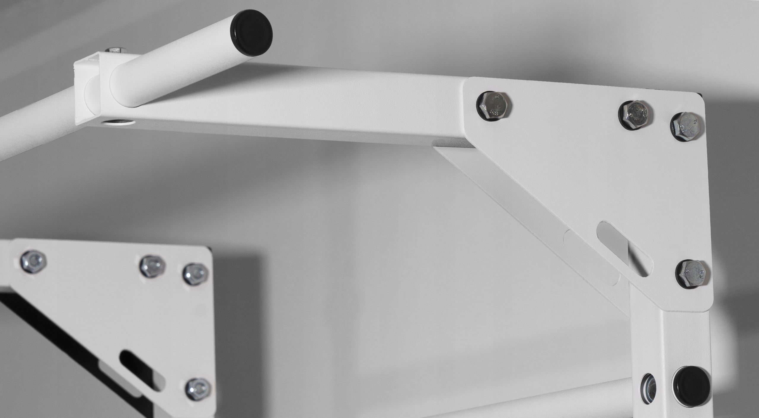 Gymnastic ladder with bar rehabilitation steel white POTENZA Brand Potenza