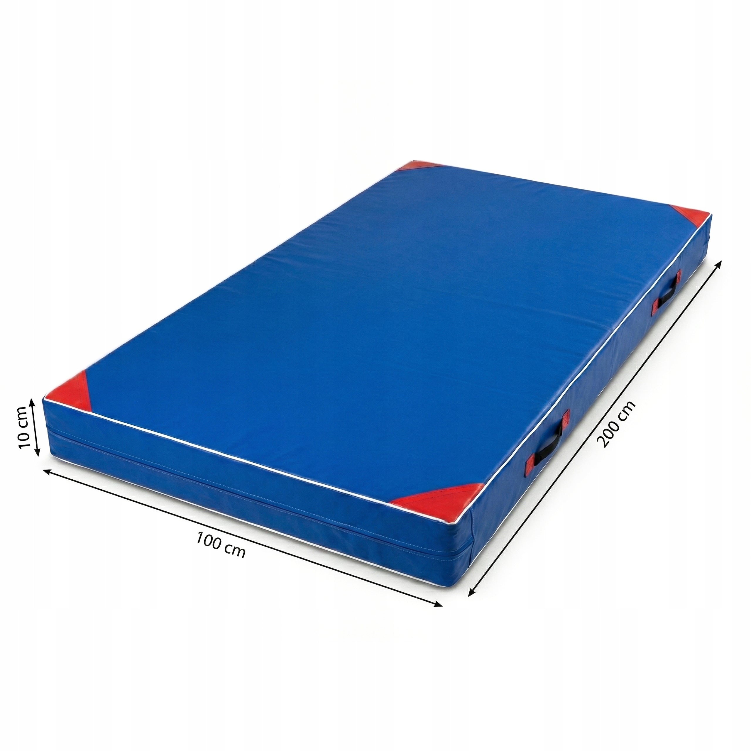 Gymnastic mattress 200cm COLORFUL 10cm for exercise Packaging status original