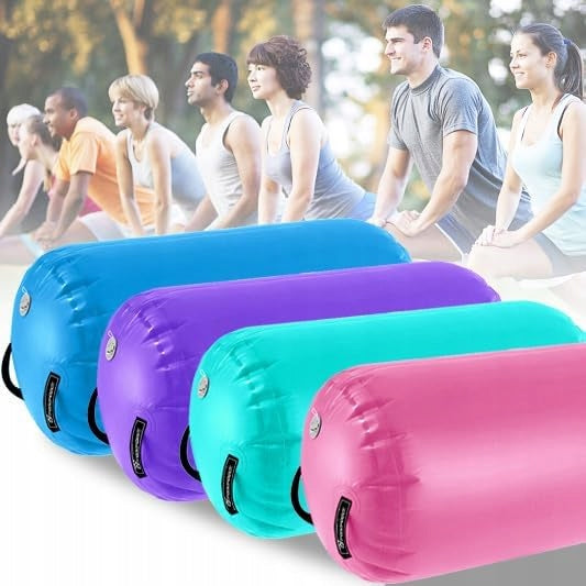 Gymnastic mattress AIR ROLLER Fbsport purple 120x80cm