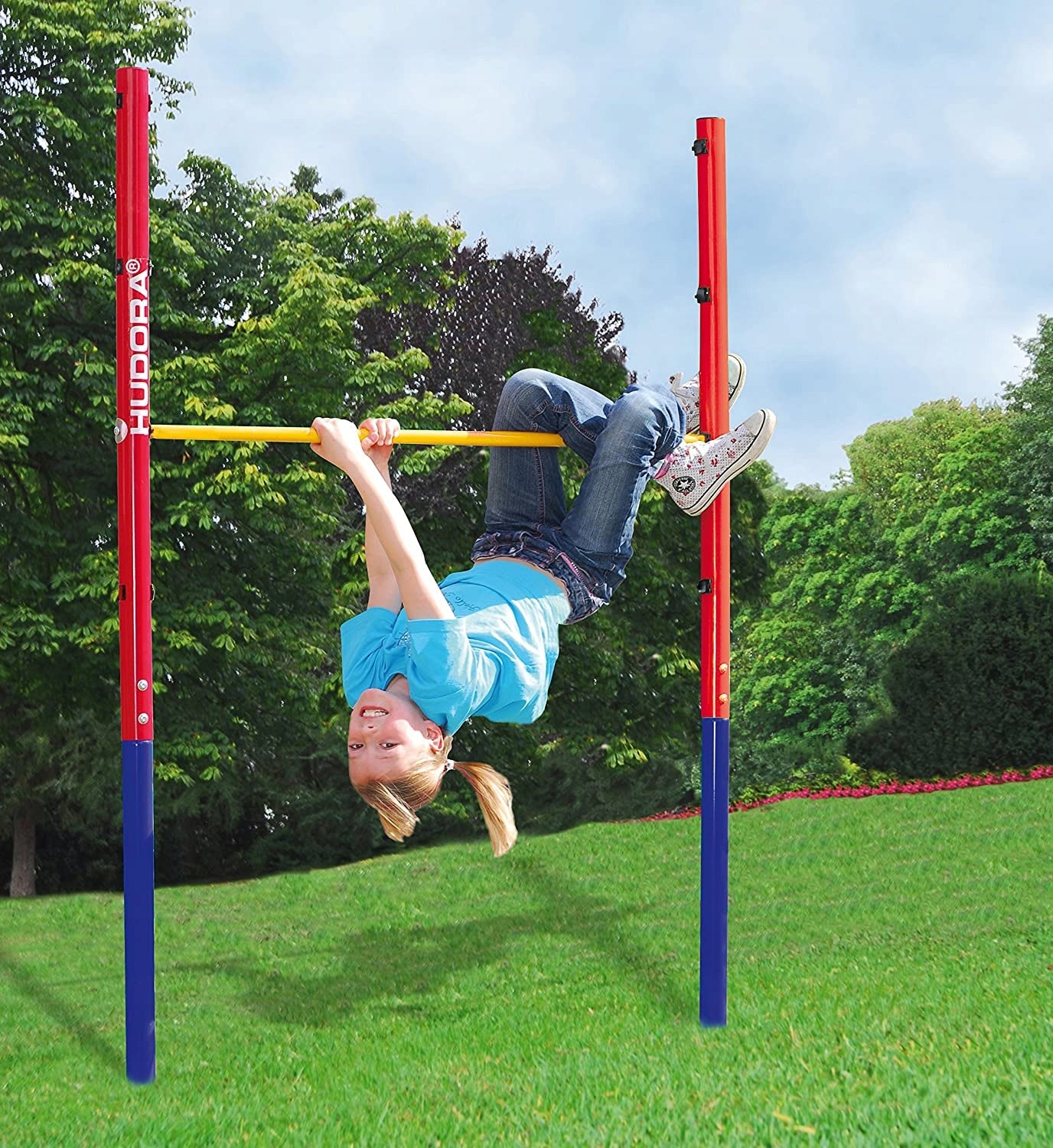 Gymnastic training bar Hudora 204 cm x 118 cm