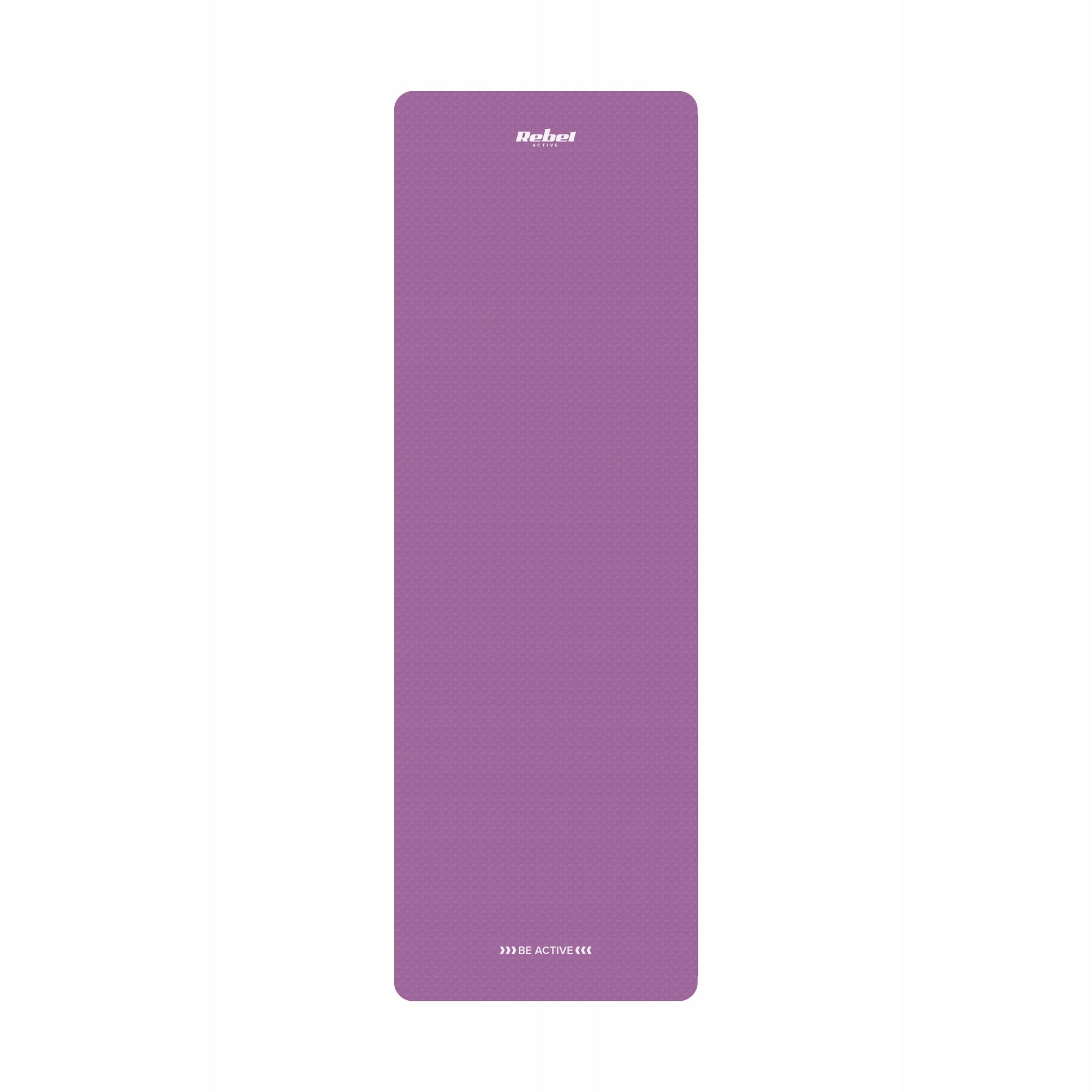 Gymnastics mat for yoga Pilates fitness 6mm TPE mat REBEL Brand Rebel