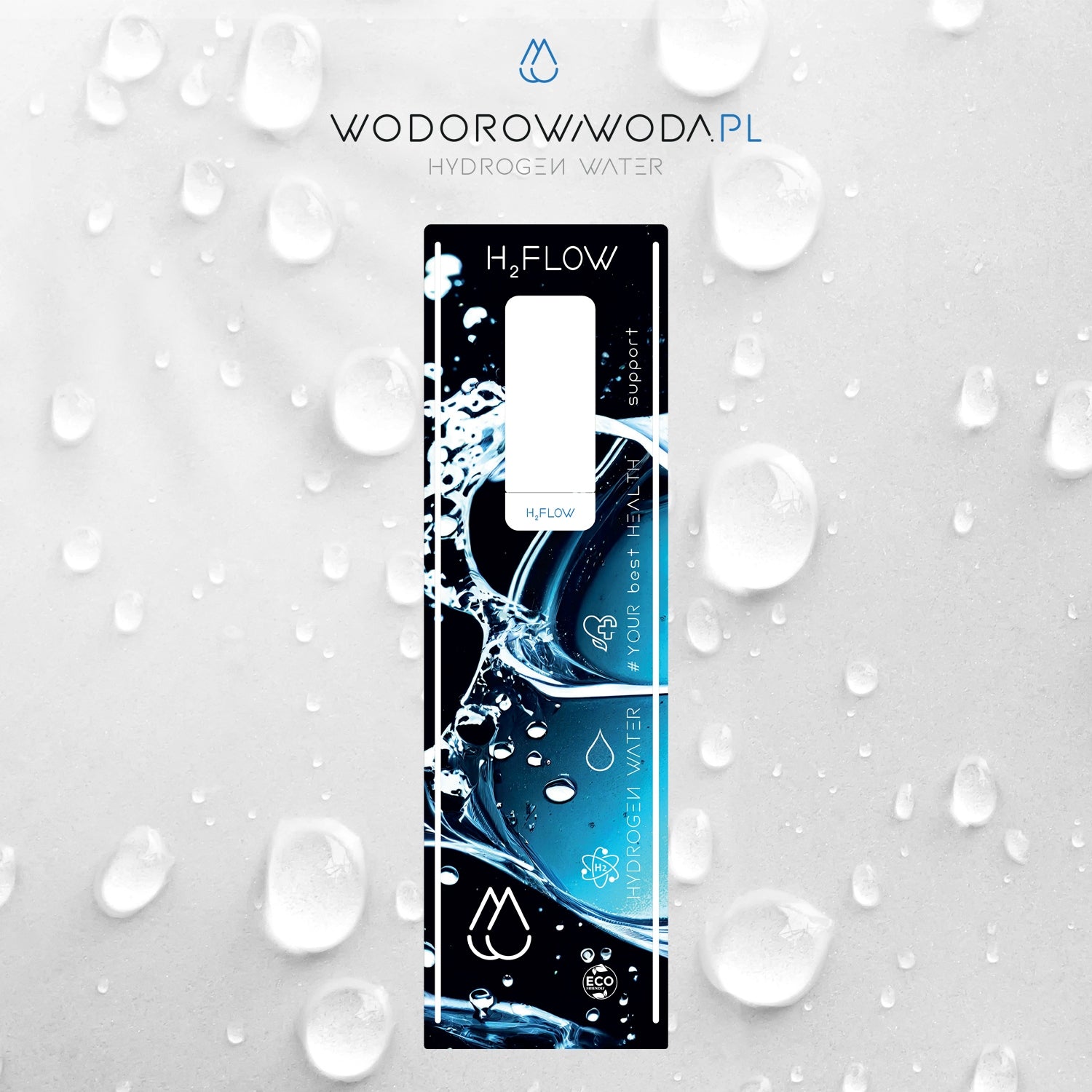 H2 Flow - Freestanding hydrogen water dispenser - WodorowaWoda.pl EAN (GTIN) 5904515802843