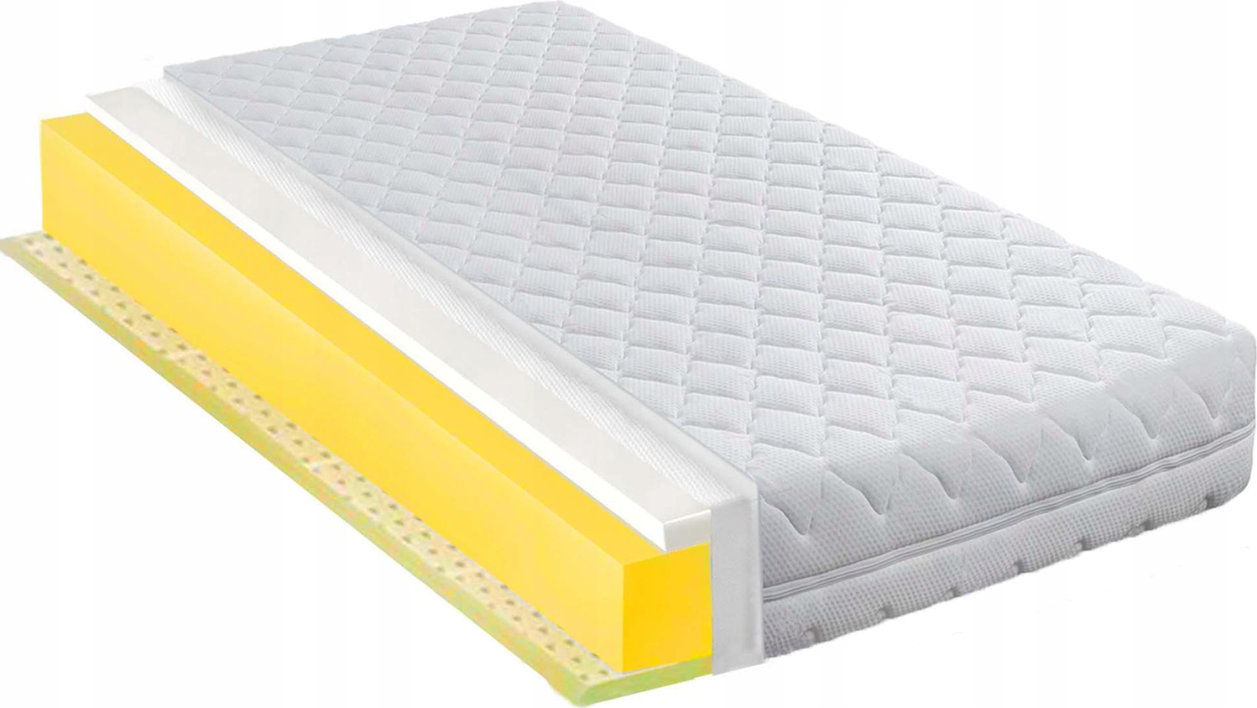 H2 H3 Mattress 90x200 visco and latex for children 16cm pl breathable foam