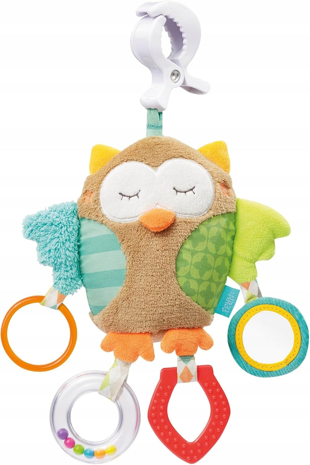 H29 Owl Activating Pendant for Stroller with Teether 0m