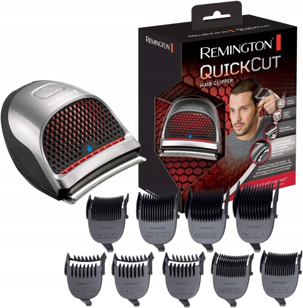 HAIR BEARD CLIPPER REMINGHTON HC4250 9 ATTACHMENTS 1,5-15 MM Manufacturer code HC4250