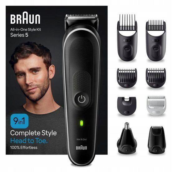 HAIR BEARD TRIMMER BRAUN MGK5410 9IN1