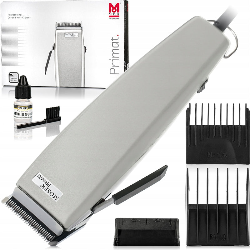 HAIR CLIPPER MOSER PRIMAT TYTAN PRO 1230 STARBLADE 48mm + CAPS