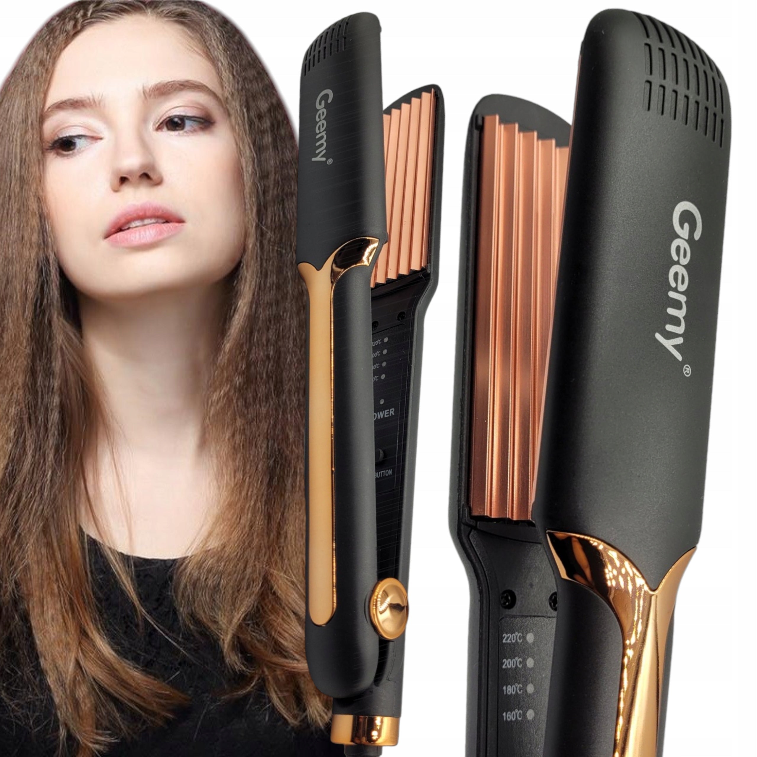 HAIR CRIMPER CERAMIC PRO IONIZATION WAVES