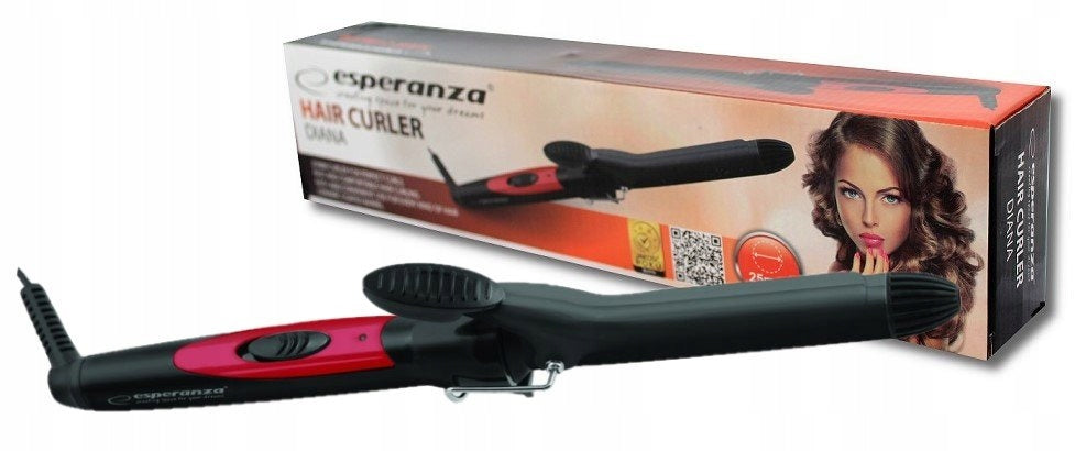 HAIR CURLER CURLING CURLS DURABLE CERAMIC CURLS TRADITIONAL 25MM Packaging status original