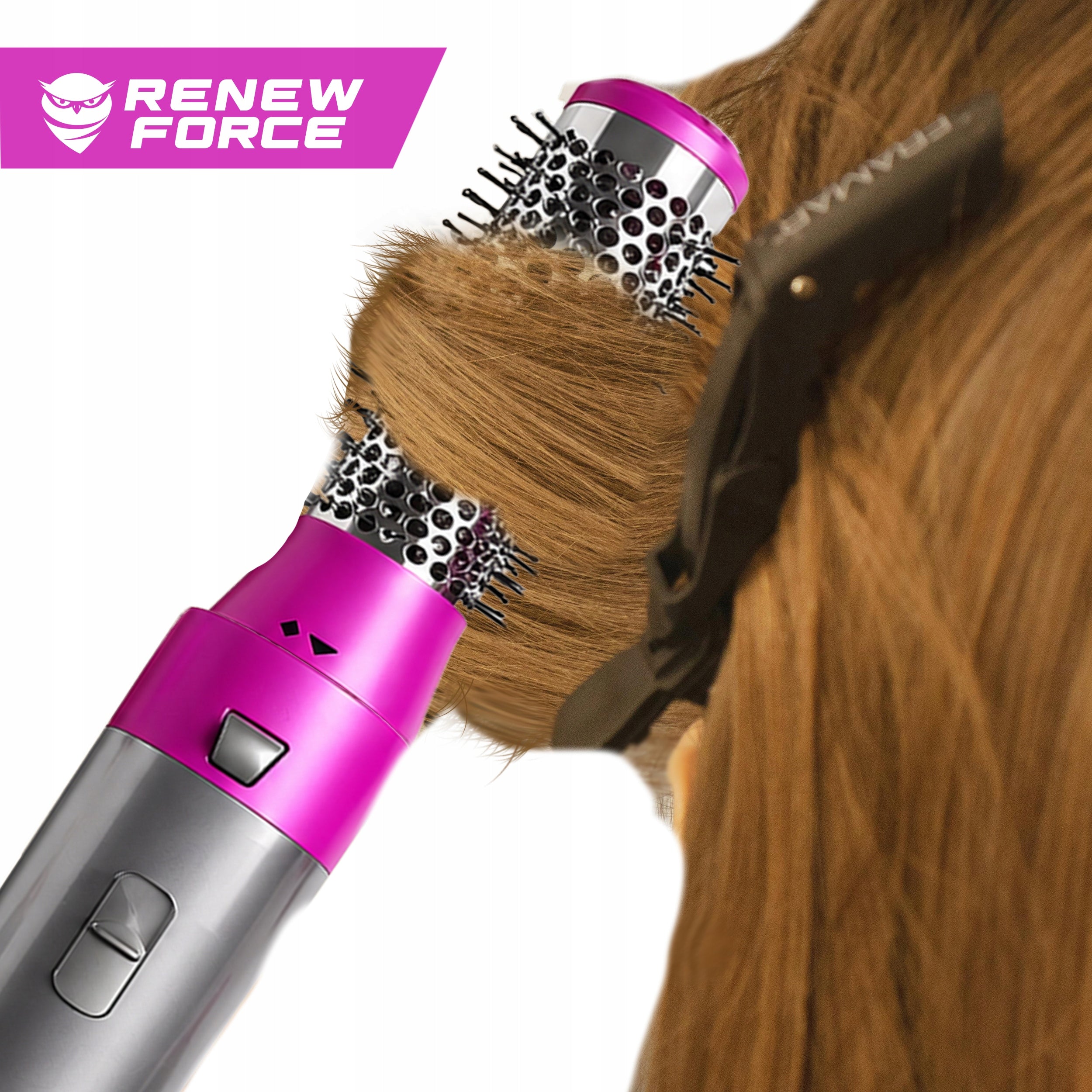 HAIR CURLER DRYER WITH STYLER BRUSH MULTIFUNCTIONAL IONIZATION 5IN1 Manufacturer code DAMSKI DO STYLIZACJI DLA KOBIET SALON