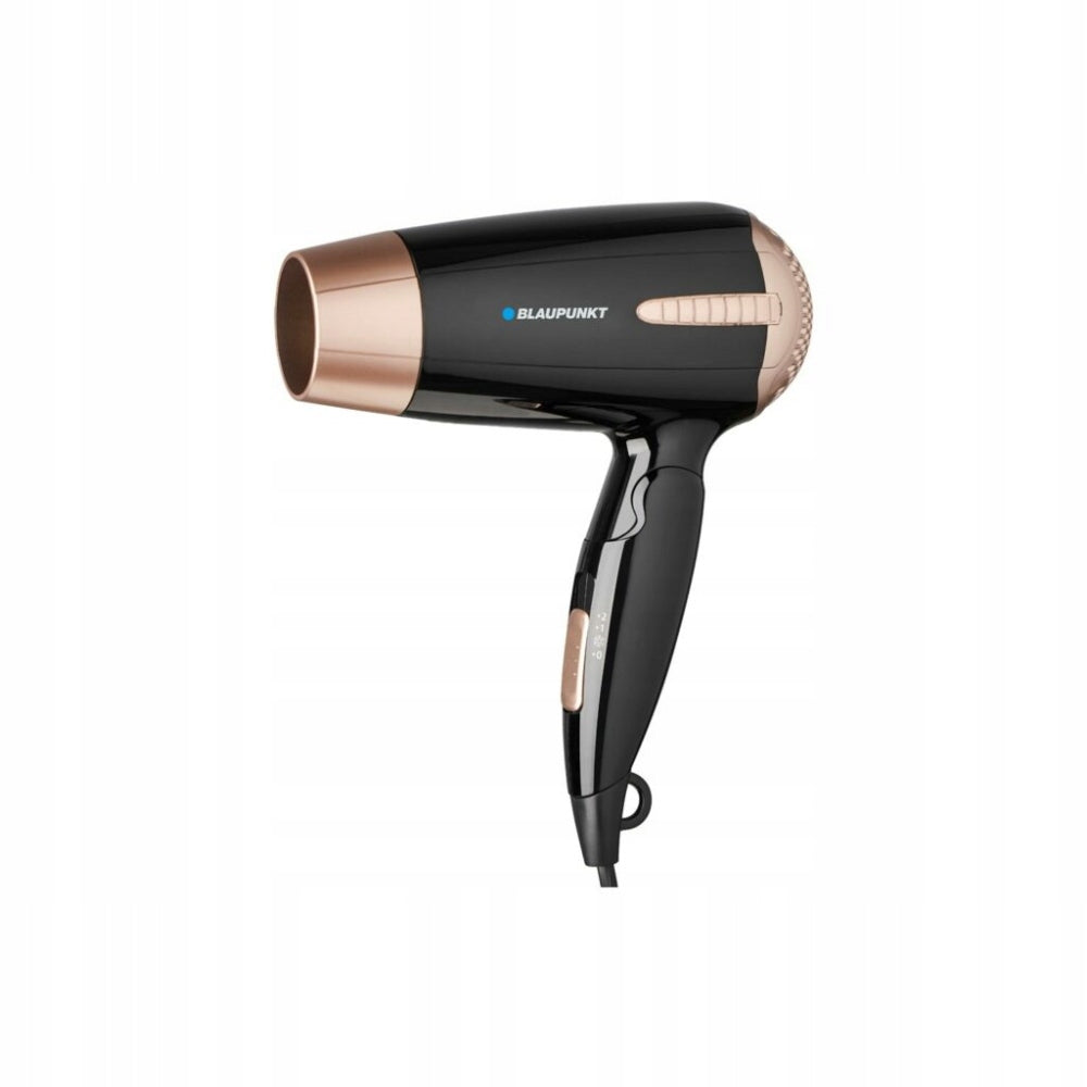 HAIR DRYER BLACK GOLD TEMPERATURE CONTROL BLAUPUNKT HDD301BK Packaging status original