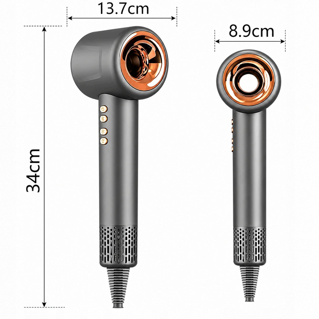 HAIR DRYER CURLING IRON WITH IONIZATION STRONG 3 SPEEDS 4 TIPS HAIR Manufacturer code X13 Hair Dryer