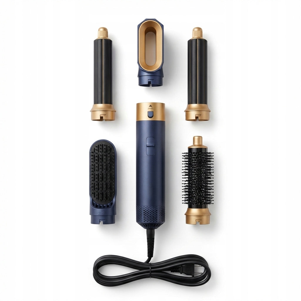HAIR DRYER CURLING IRON WITH IONIZATION STRONG 3 SPEEDS 5 TIPS HAIR Manufacturer code 5906492209608