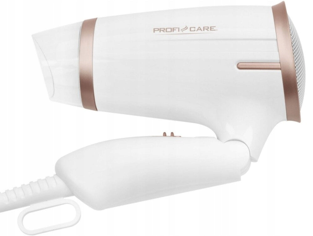 HAIR DRYER FOLDABLE PROFICARE 1400 IN Features cold air blow
