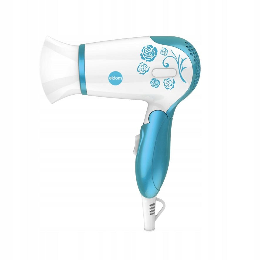 HAIR DRYER FOLDABLE TOURIST STRONG 1200W LIGHT HT82N ELDOM EAN (GTIN) 5908277385897