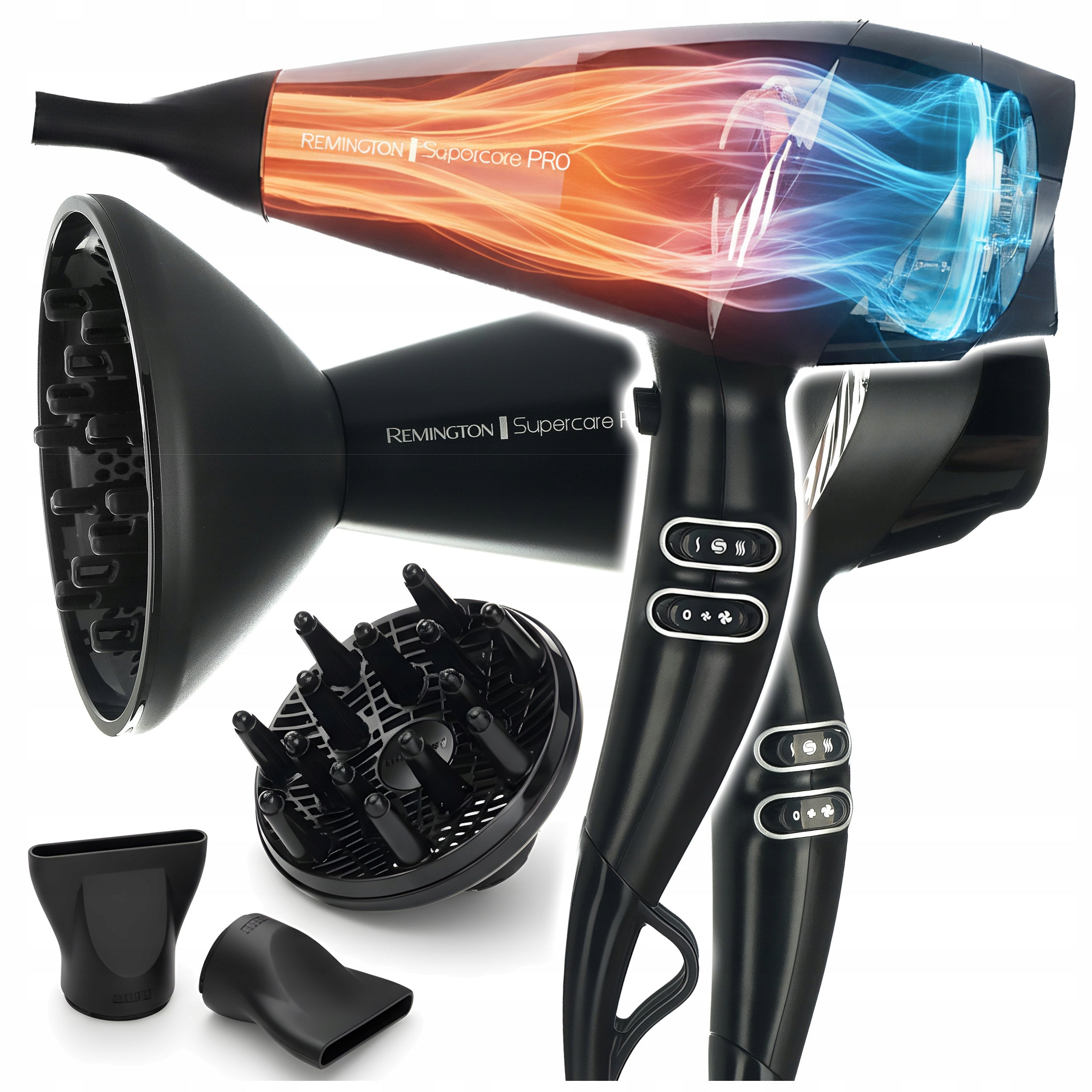 HAIR DRYER REMINGTON SuperCarePro 2200 130km/h IONIZATION+ AC MOTOR