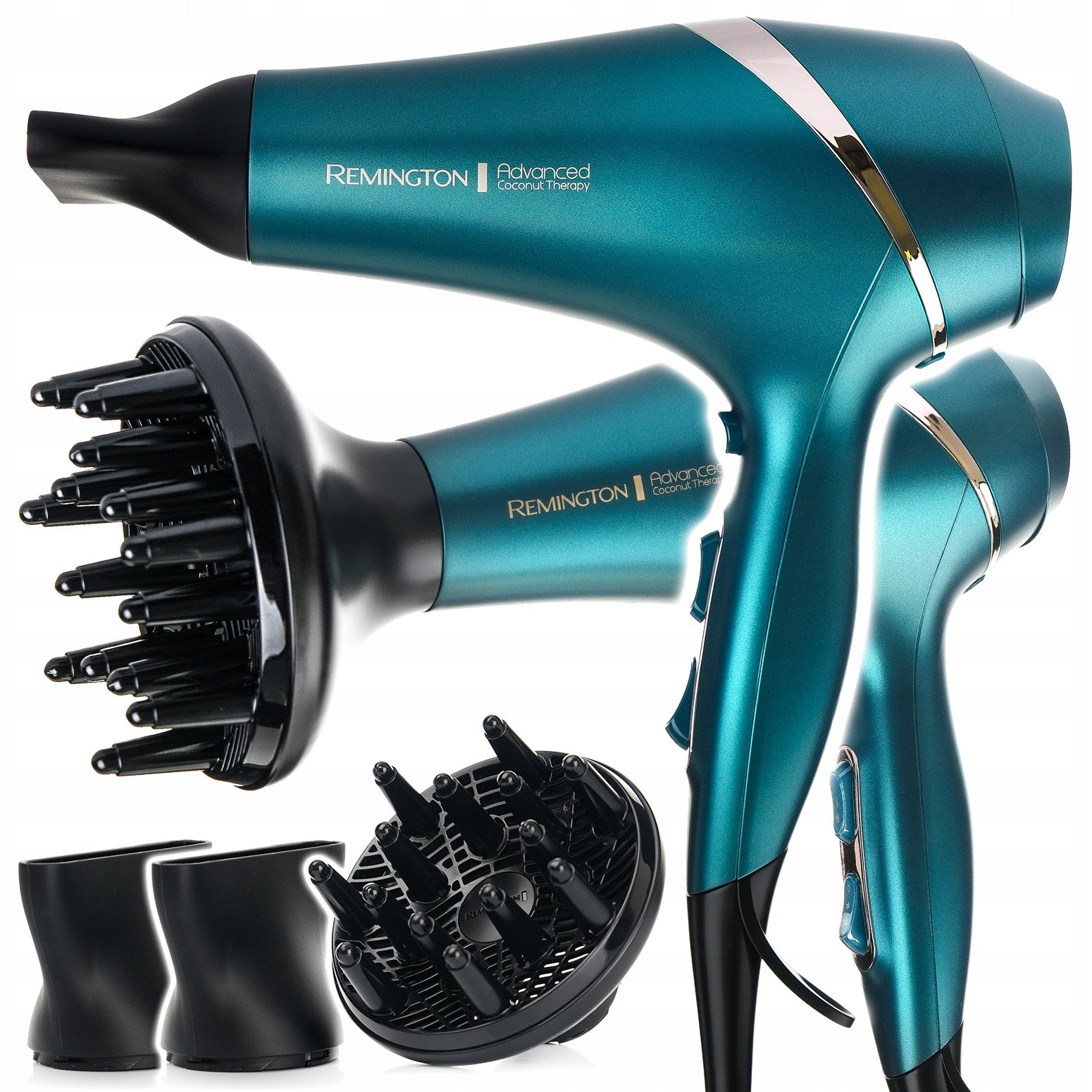 HAIR DRYER REMINGTON WITH UV IONIZATION + DIFFUSER SENSOR MOTOR AC2300W