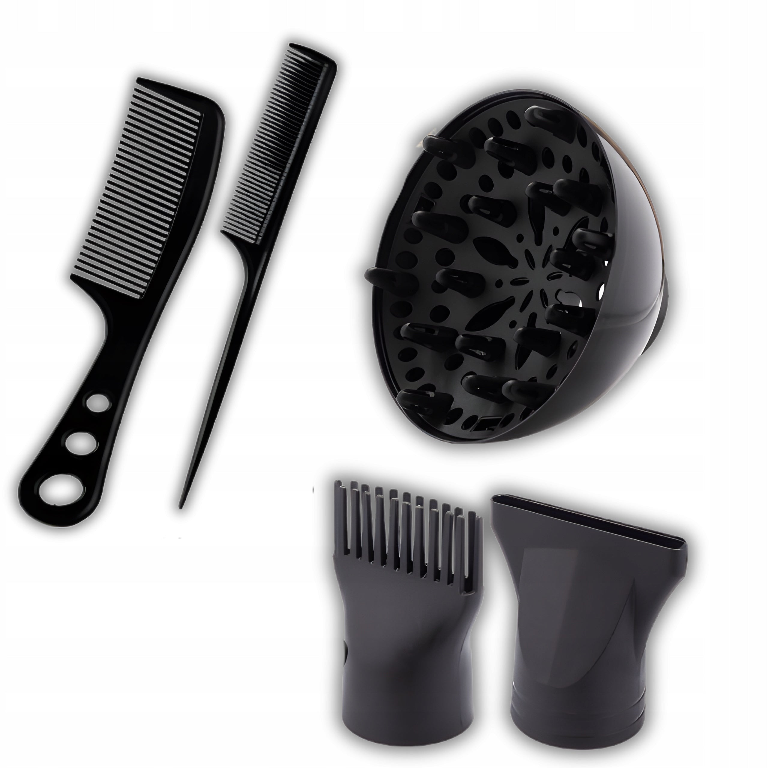 HAIR DRYER STRONG 800W IONIZATION DIFFUSER CONCENTRATOR + AKCESORIA Packaging status original