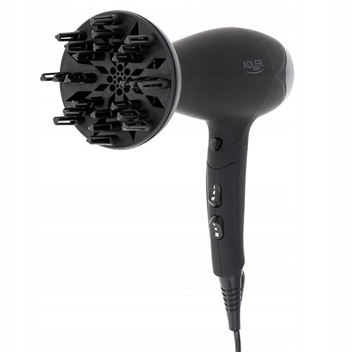 HAIR DRYER WITH DIFFUSER CONCENTRATOR 2100W FOLDING SMALL TOURIST Manufacturer code SUSZARKA DO WŁOSÓW TURYSTYCZNA AS1723