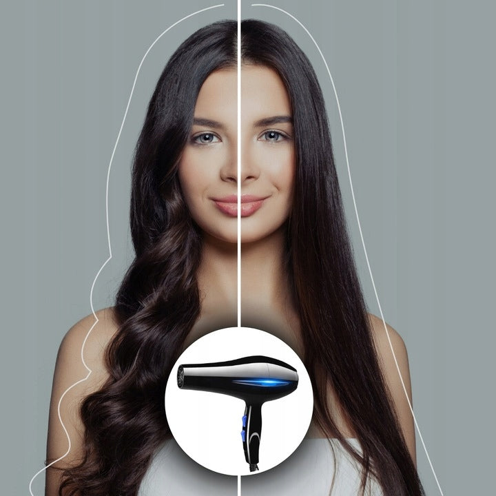 HAIR DRYER WITH DIFFUSER IONIZATION 4IN1 SET ACCESSORIES STRONG 1200W Manufacturer code SUSZARKA DO WŁOSÓW JONIZACJA DYFUZOR MOCNA