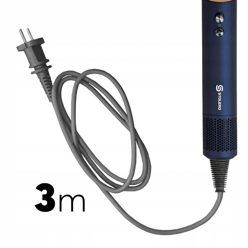 HAIR DRYER WITH DIFFUSER IONIZATION CABLE 3M 12 MODES OF OVERLAY OPERATION Manufacturer code SUSZARKA DO WŁOSÓW Z JONIZACJĄ KABEL 3M 6EL