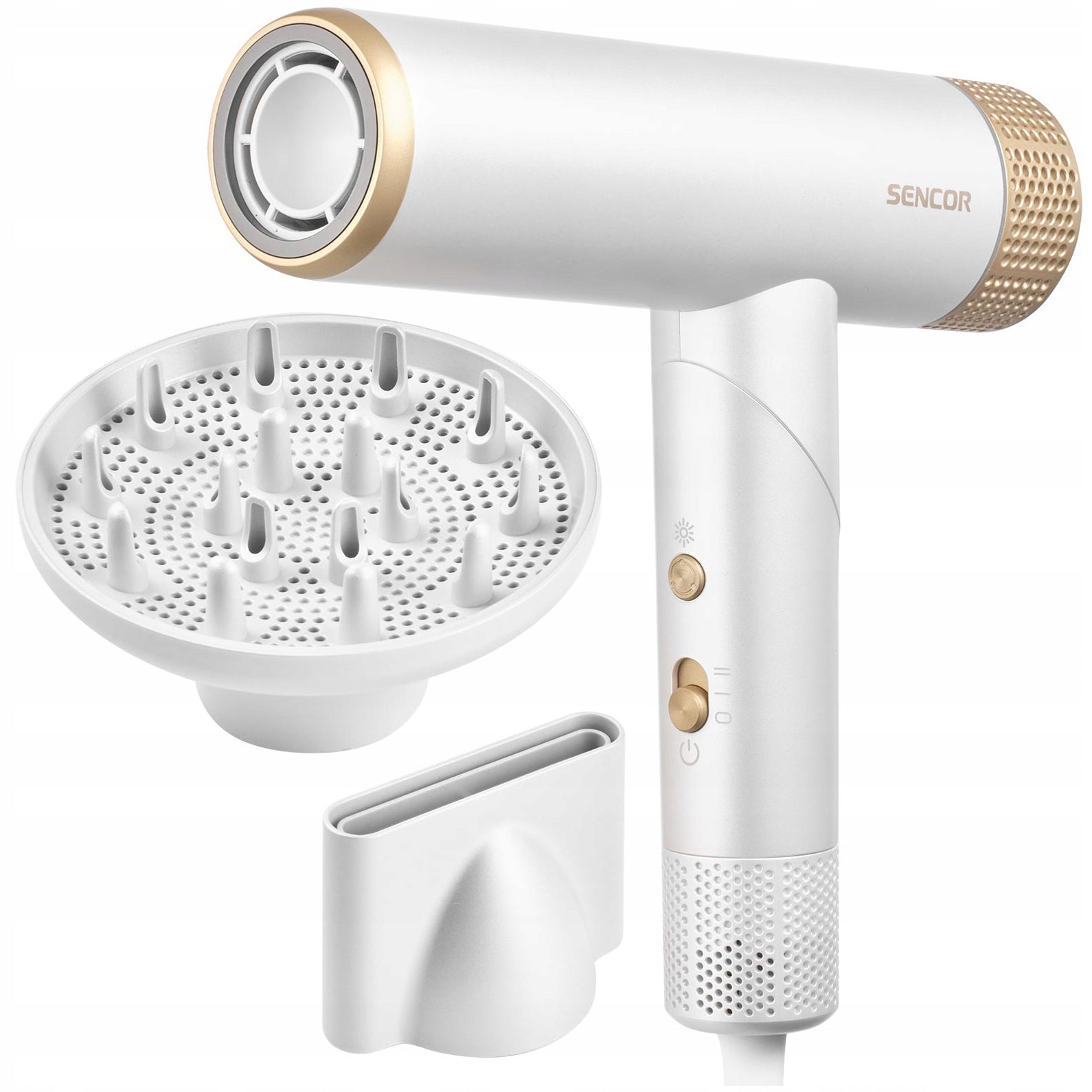 HAIR DRYER WITH IONIZATION SENCOR 900W HIGH SPEED SHD 9050GD