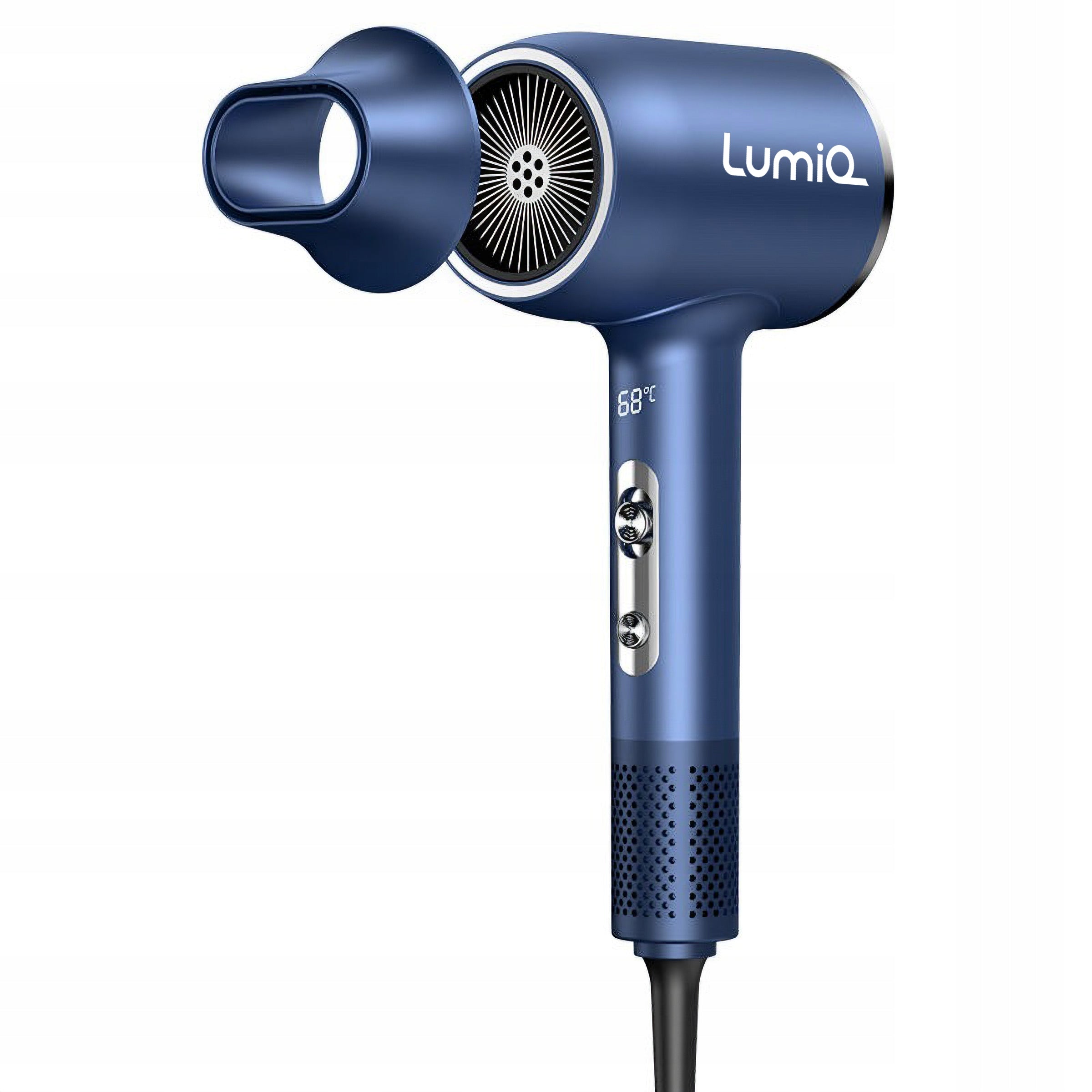 HAIR DRYER with Ionization POWERFUL Concentrator Cold Breathing TURBO MODE Packaging status original