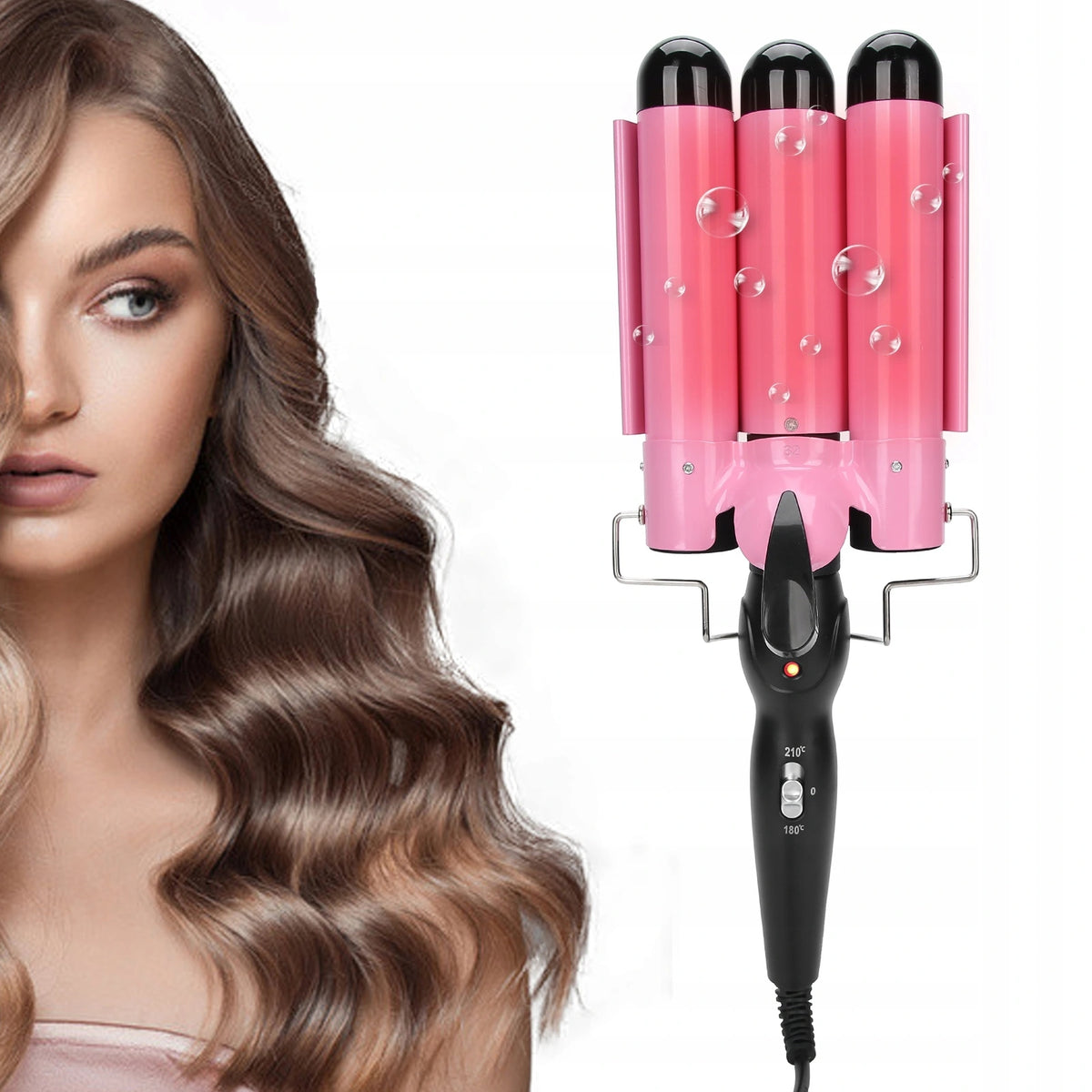 HAIR INVERTER CURLING IRON NOTCH 32MM