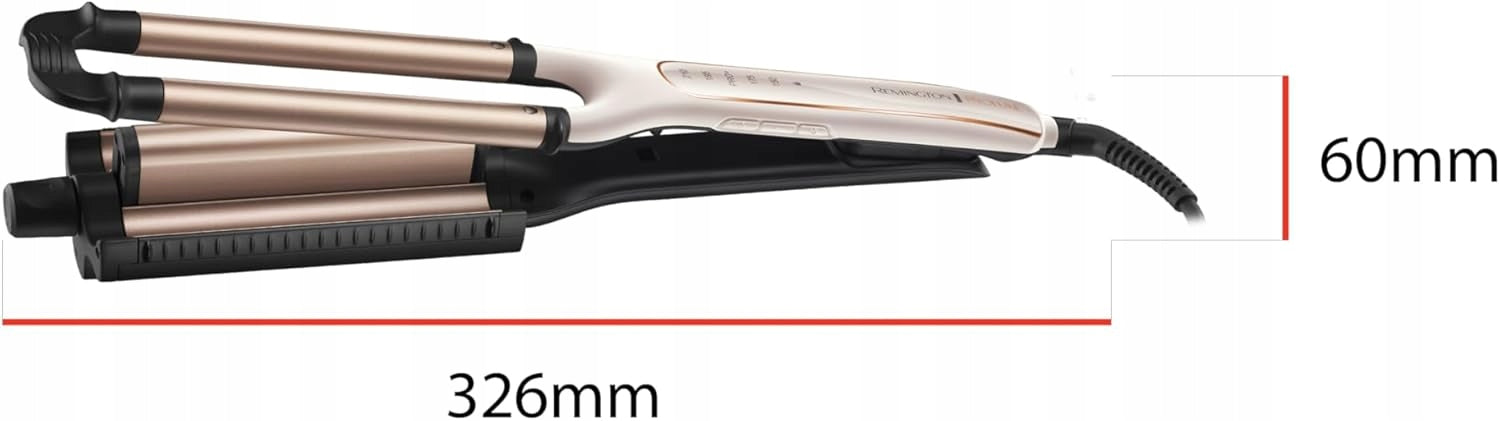 HAIR INVERTER REMINGTON CI91AW PROLUXE THERMOLOCKS 4in1 OptiHeat 4 WAVES Brand Remington