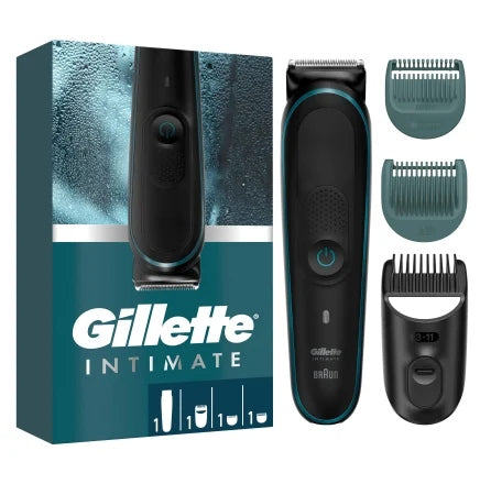 HAIR MACHINE BEARD MEN'S TRIMMER Gillette SkinFirst Intimate i5