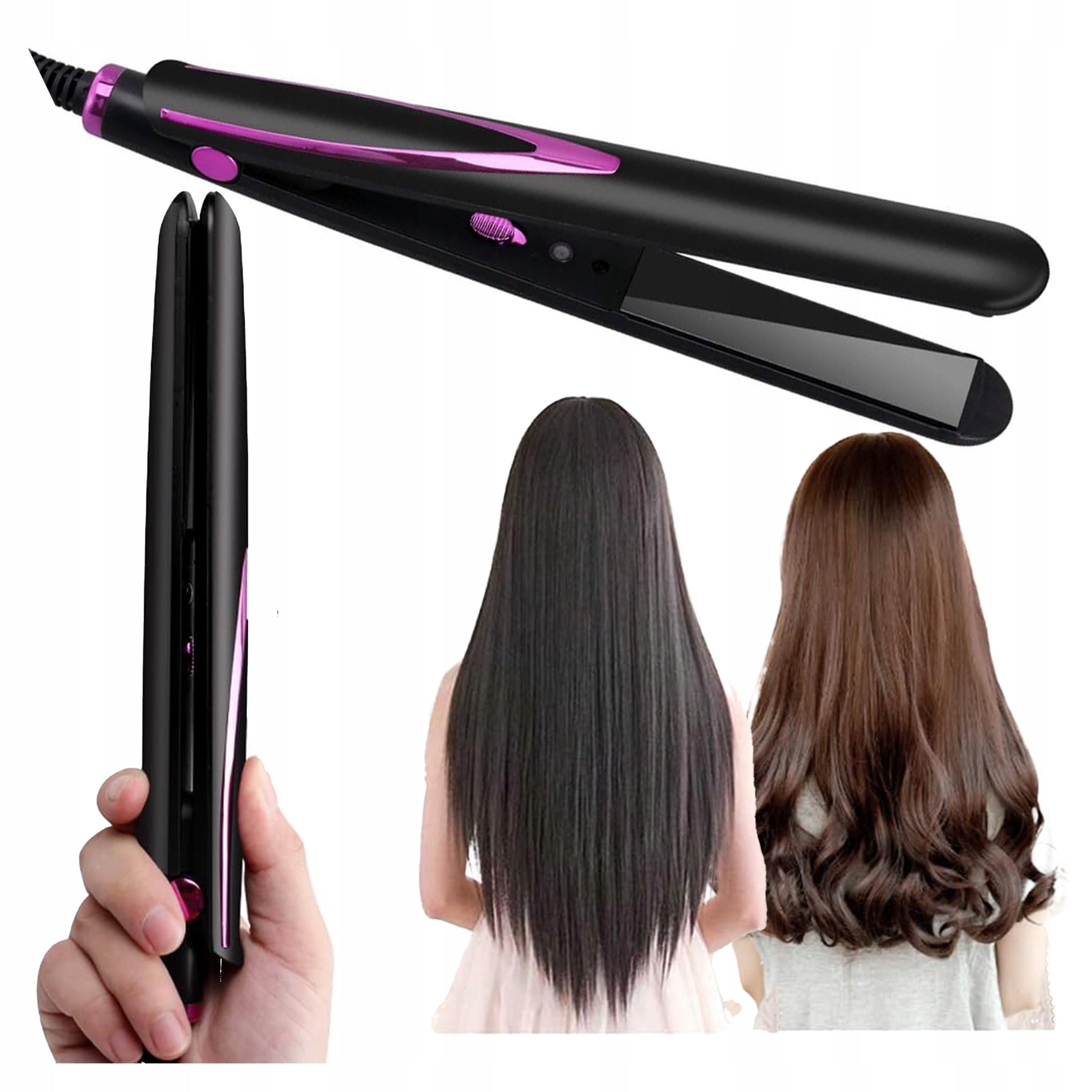 HAIR STRAIGHTENER CERAMIC PORTABLE WORKING TEMPERATURE 160 – 220°C
