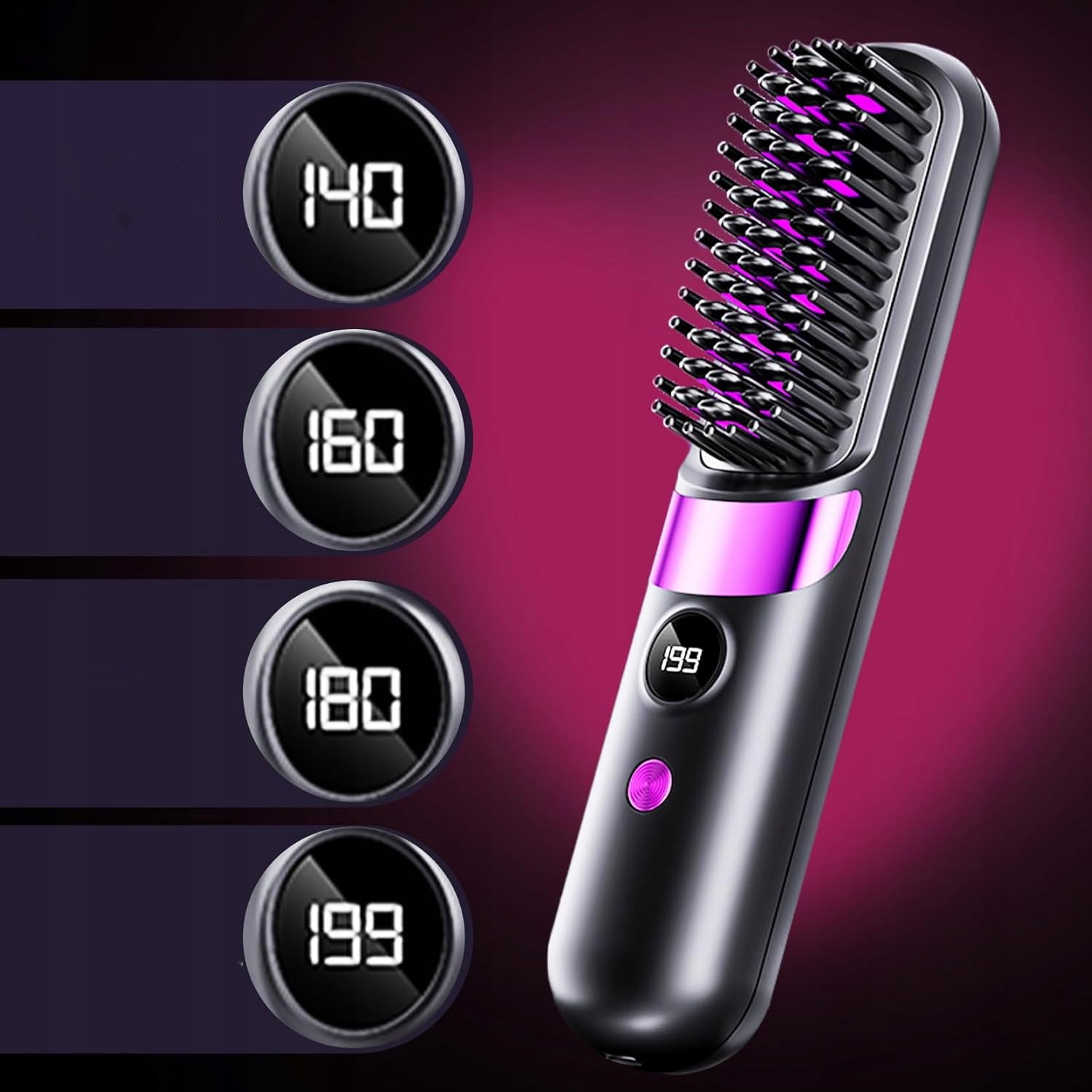 HAIR STRAIGHTENER COMB STRAIGHTENING ELECTRIC HAIR STRAIGHTENER Brand no brand