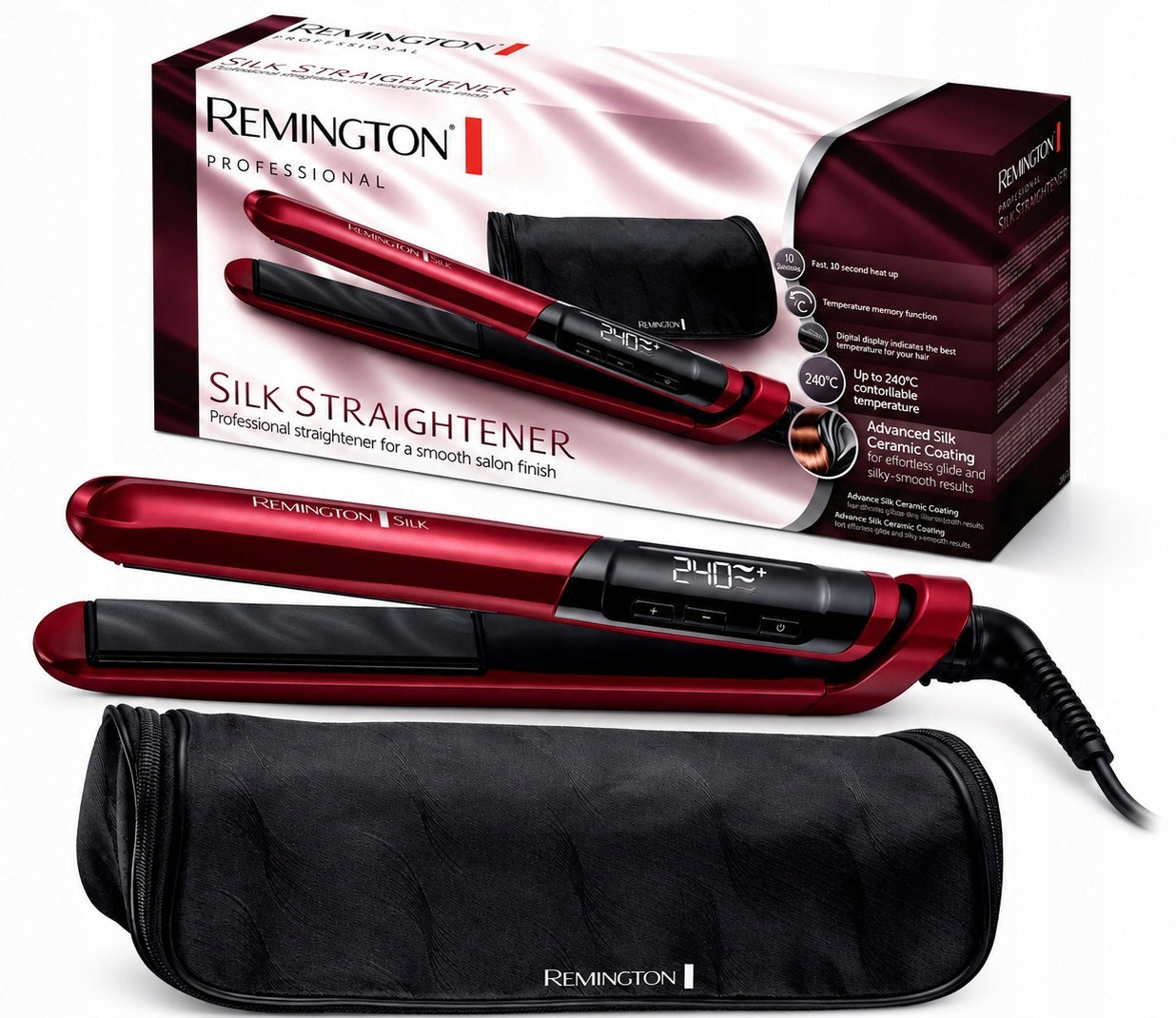 HAIR STRAIGHTENER REMINGTON S9600 SILK