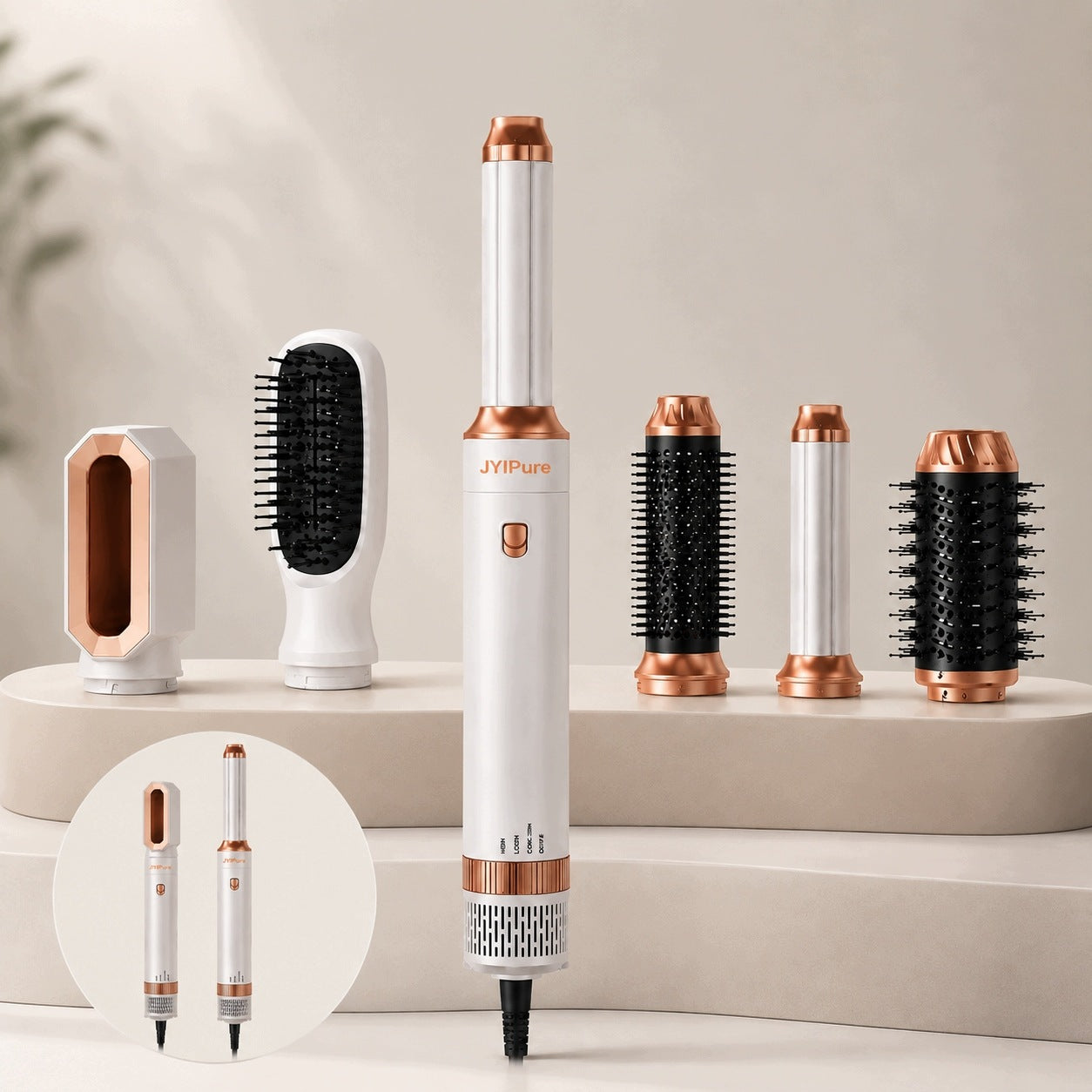 HAIR STYLING DRYING KIT 5IN1 5C71 Brand JYIPure