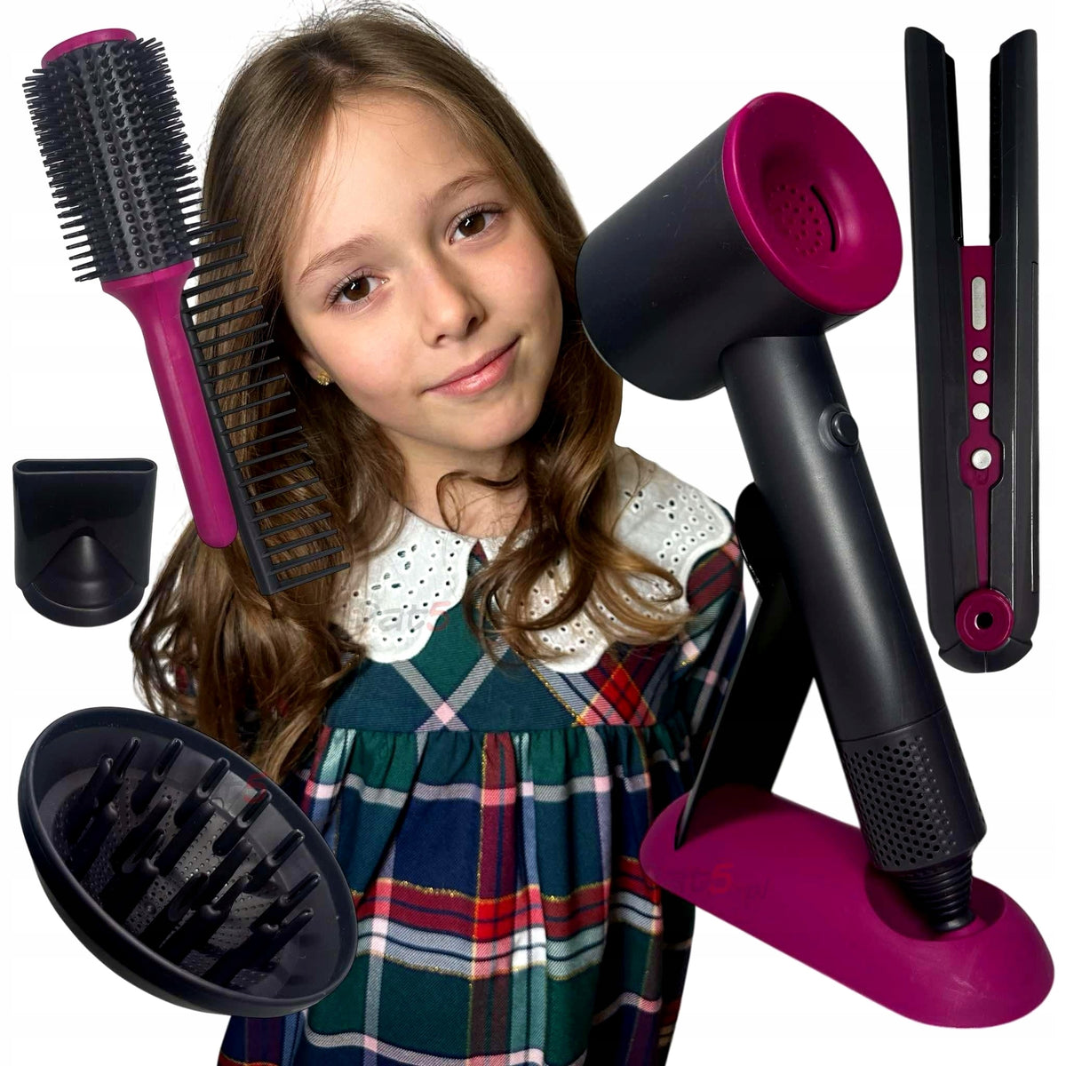 HAIRDRESSER SET DRYER DYSON FOR GIRLS STRAIGHTENER DIFFUSER XXL EAN (GTIN) 05905089060660