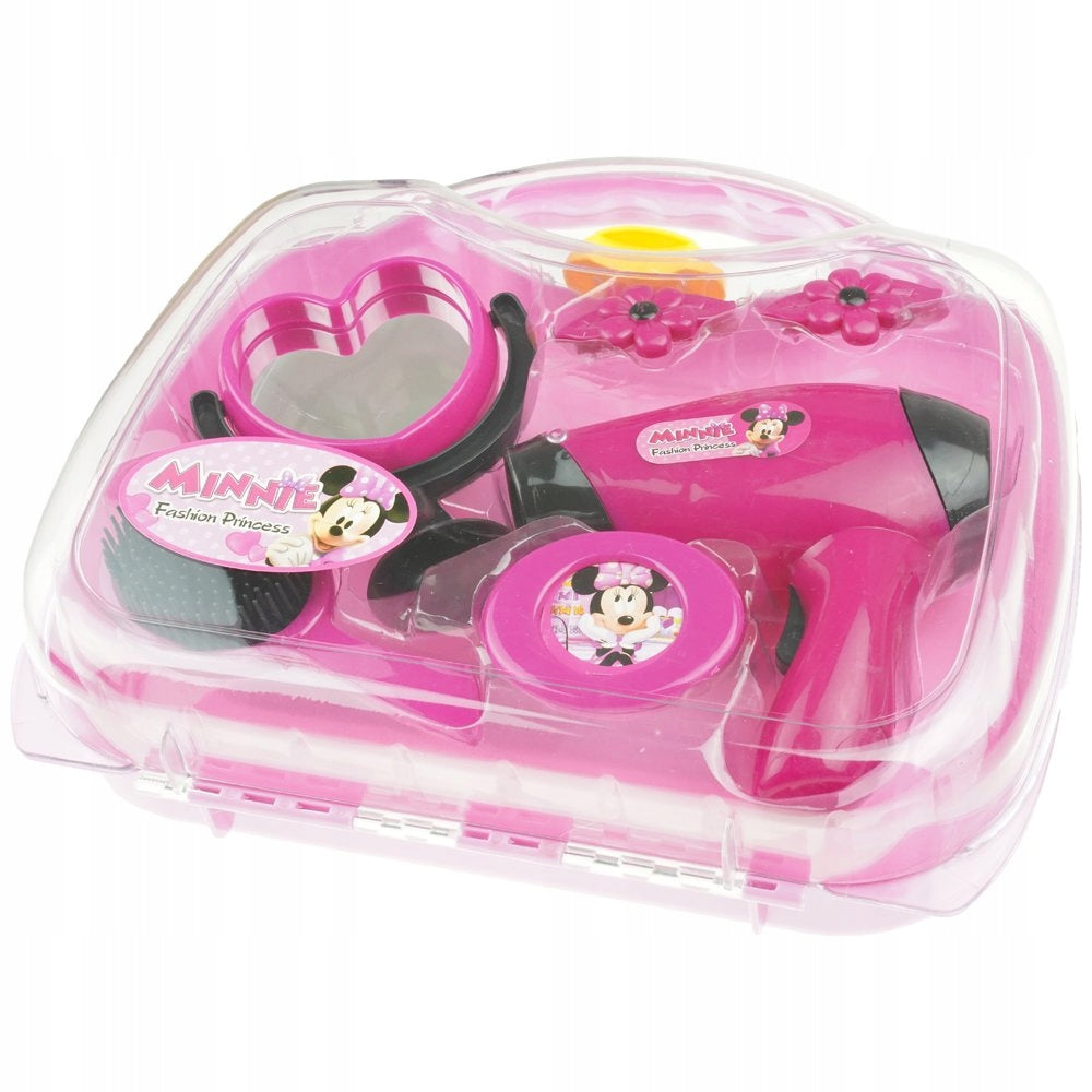 HAIRDRESSER SET IN SUITCASE BEAUTY SALON FOR CHILDREN DRYER ACCESSORIES Kid's age 3＋ years