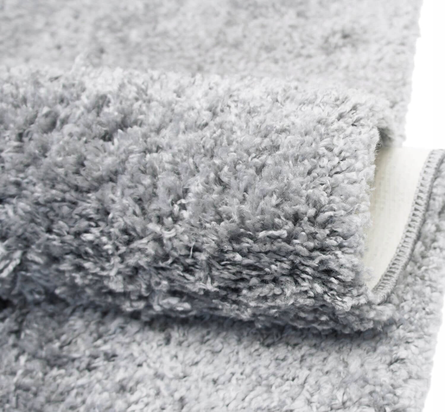HAIRY SHAGGY RUG FOR BEDROOM LIVING ROOM SOFT PLUSH GREY 60X100 Packaging status original