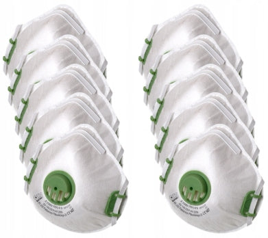 HALF DUST MASK FFP3 OXYLINE X 310 SV NR D WITH VALVE 10 PCS
