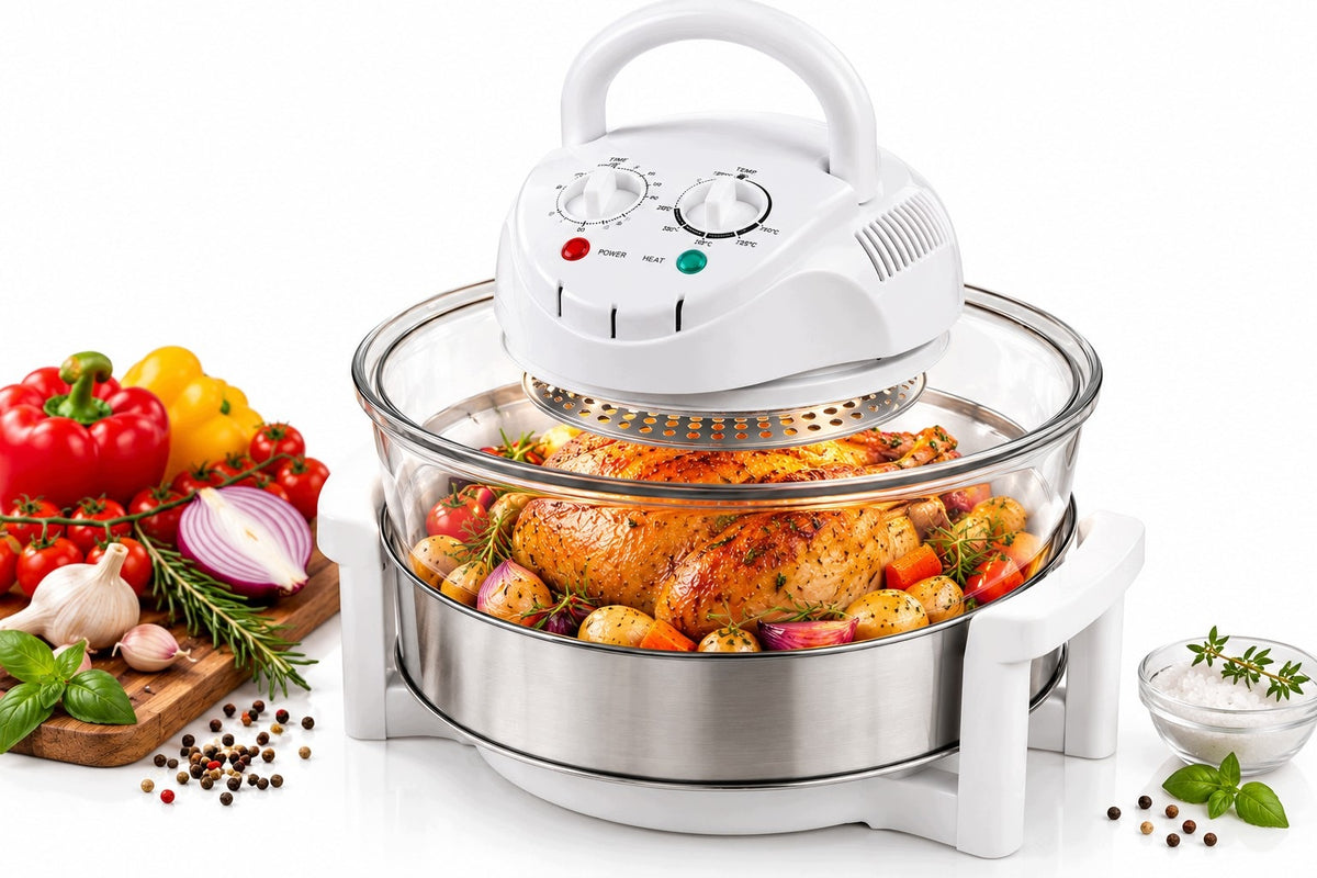 HALOGEN COMBO 18L 1500W ELECTRIC OVEN THERMOCOUPLE GRILL