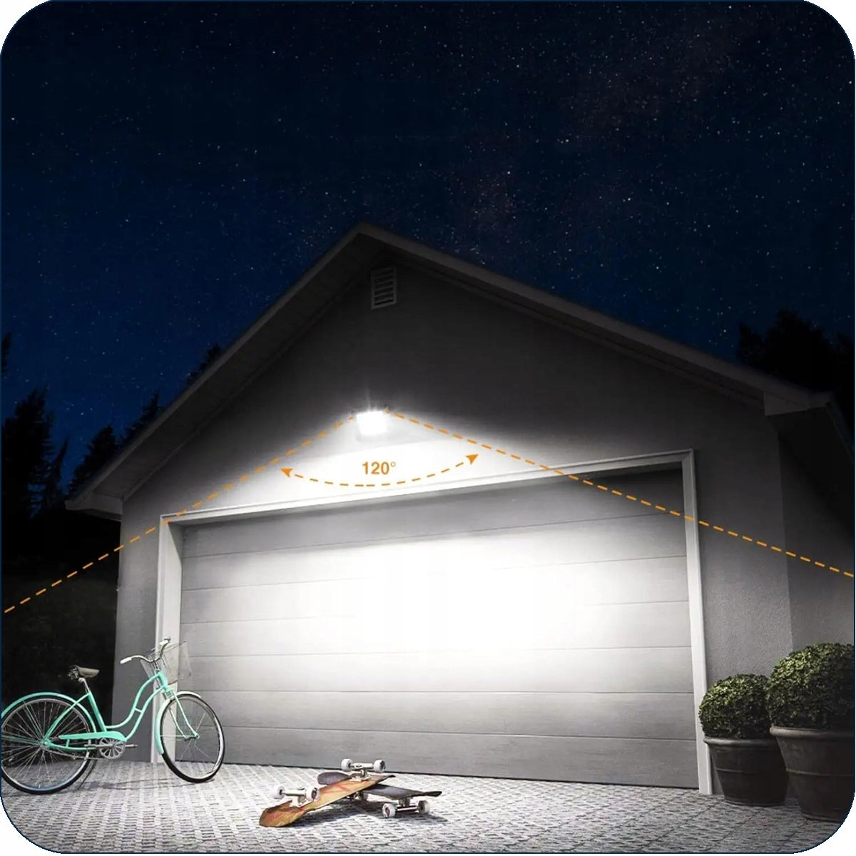 HALOGEN FLOODLIGHT LED LAMP 200W 4500lm IP66 OUTDOOR 4500K NEUTRAL Color temperature 4500 K