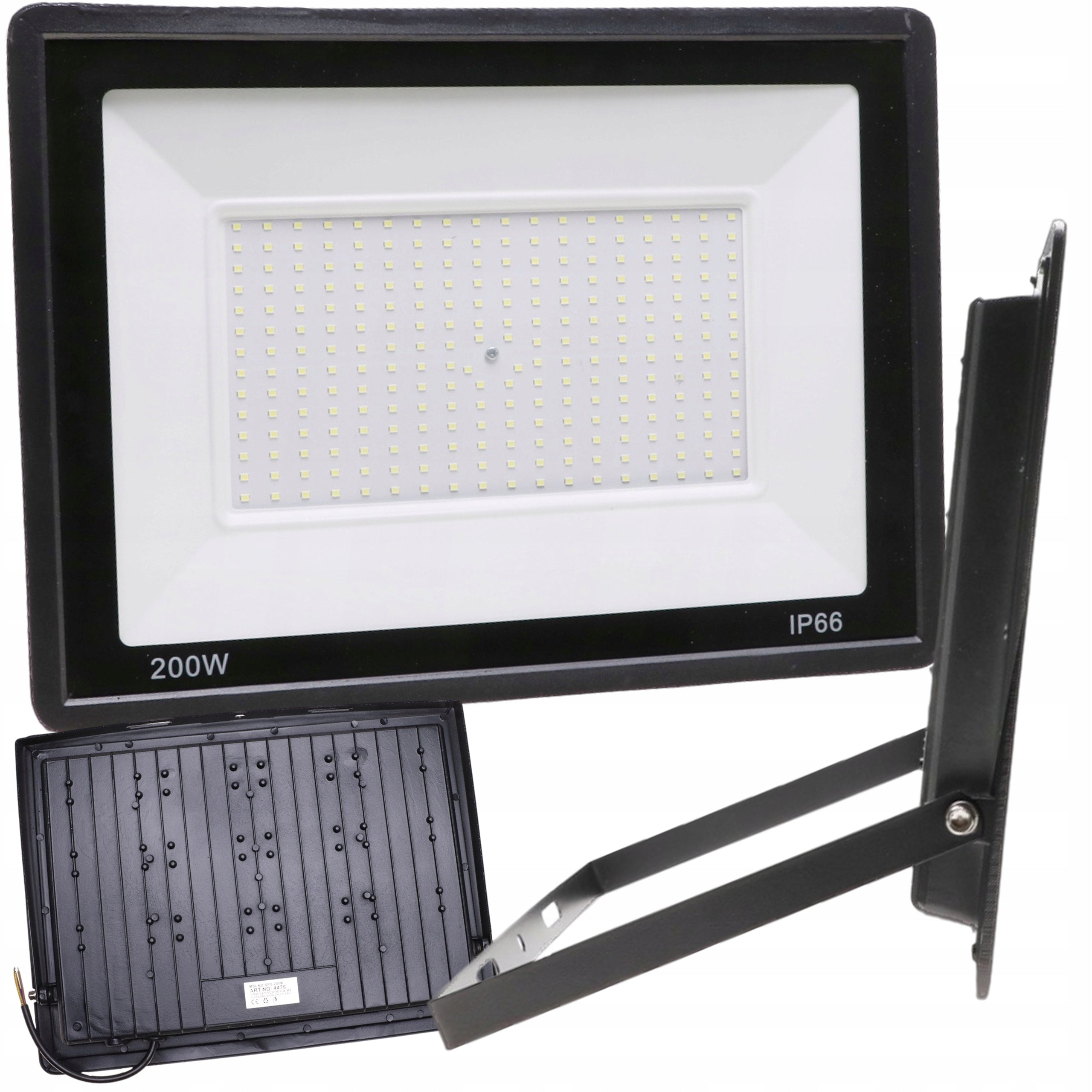 HALOGEN LED 200W LAMP Floodlight Slim OUTDOOR CONSTRUCTION Manufacturer code do garażu magazynu na budowę energooszczędny