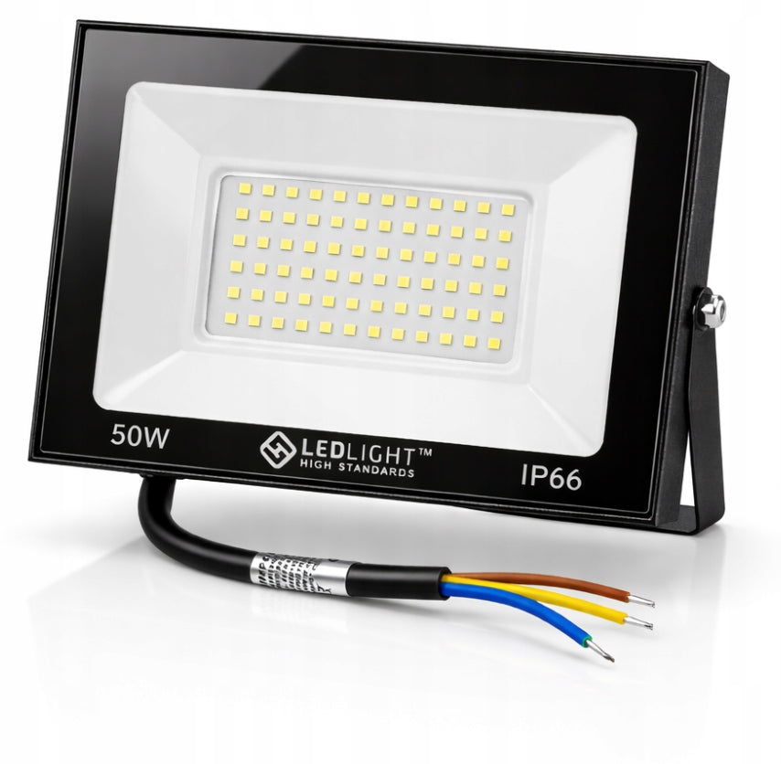 HALOGEN LED HEADLIGHT OUTDOOR WALL LAMP GARDEN WALL LAMP 50W 4000lm