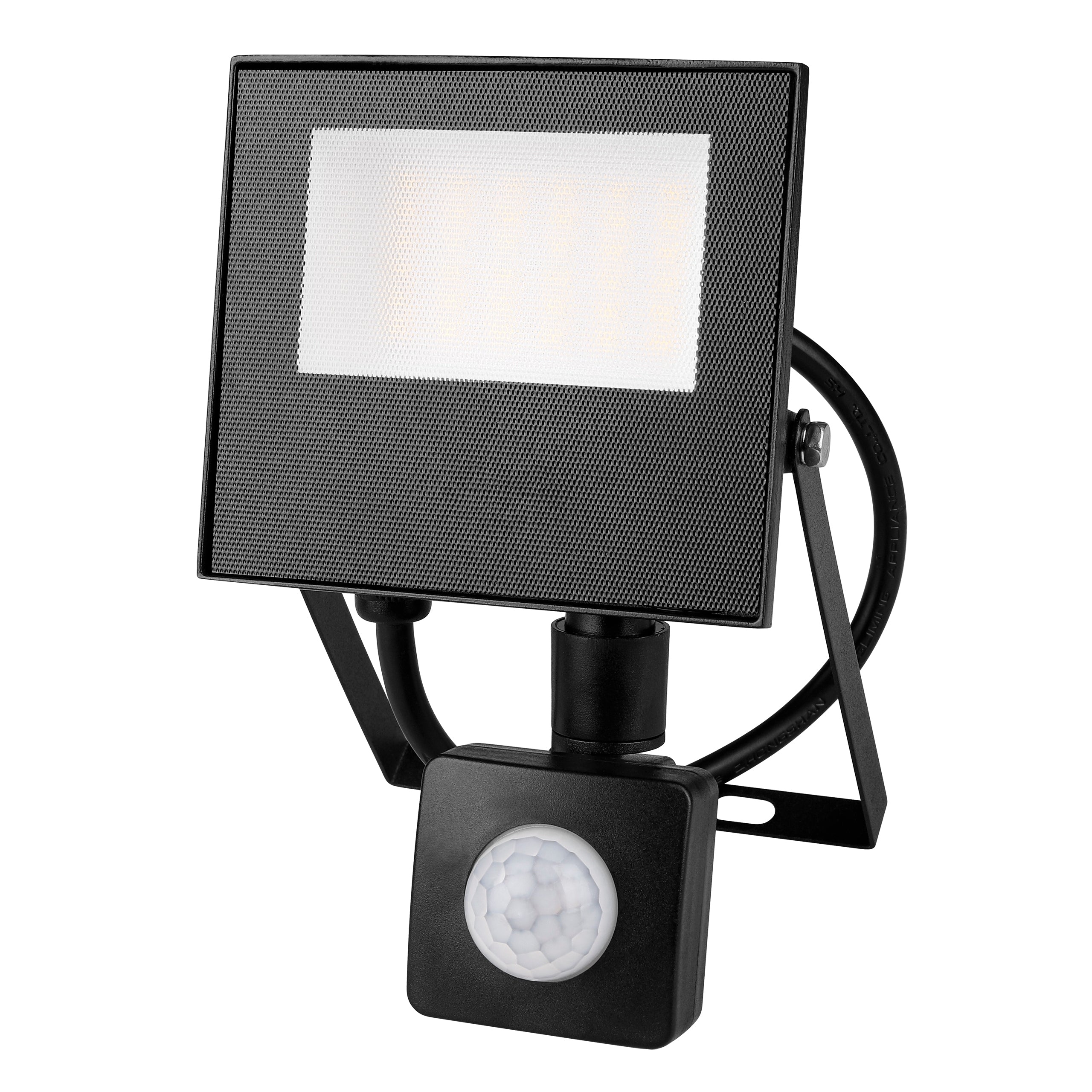 HALOGEN LED floodlight lamp 20W 4500K MOTION SENSOR IP65 for garage powerful