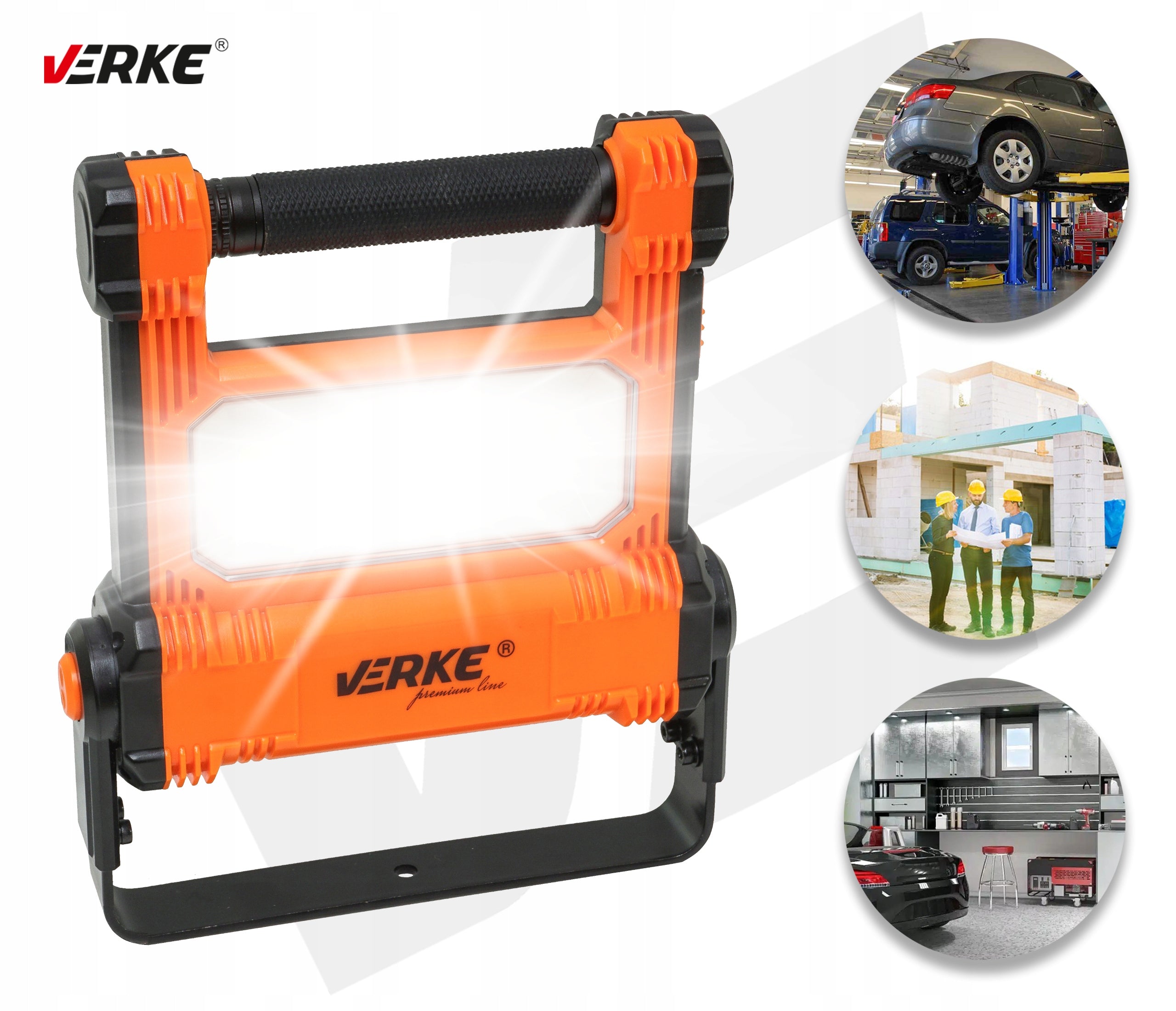 HALOGEN SPOTLIGHT FLOODLIGHT HALOGEN ELECTRIC WORKSHOP LAMP 230V Brightness 2000 lm